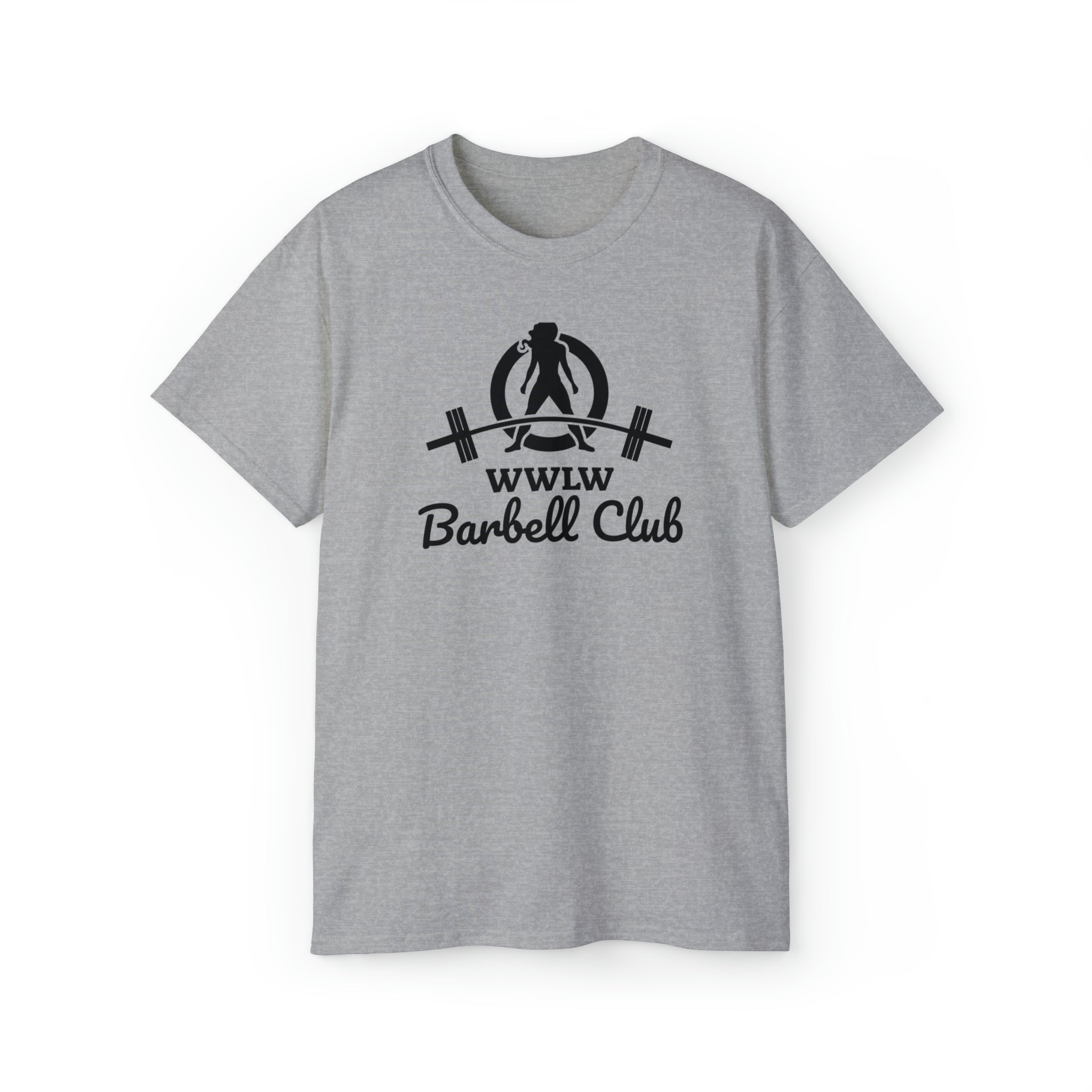 Barbell Club - Unisex Ultra Cotton Tee - Black Logo