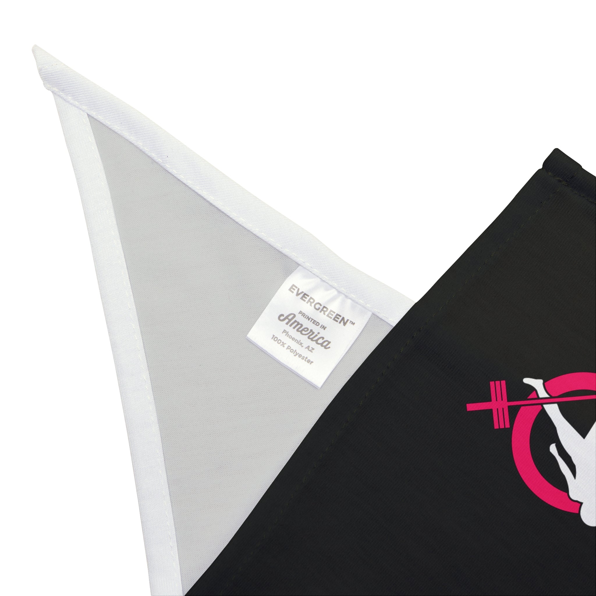 Pet Bandana - Black Classic Logo Small