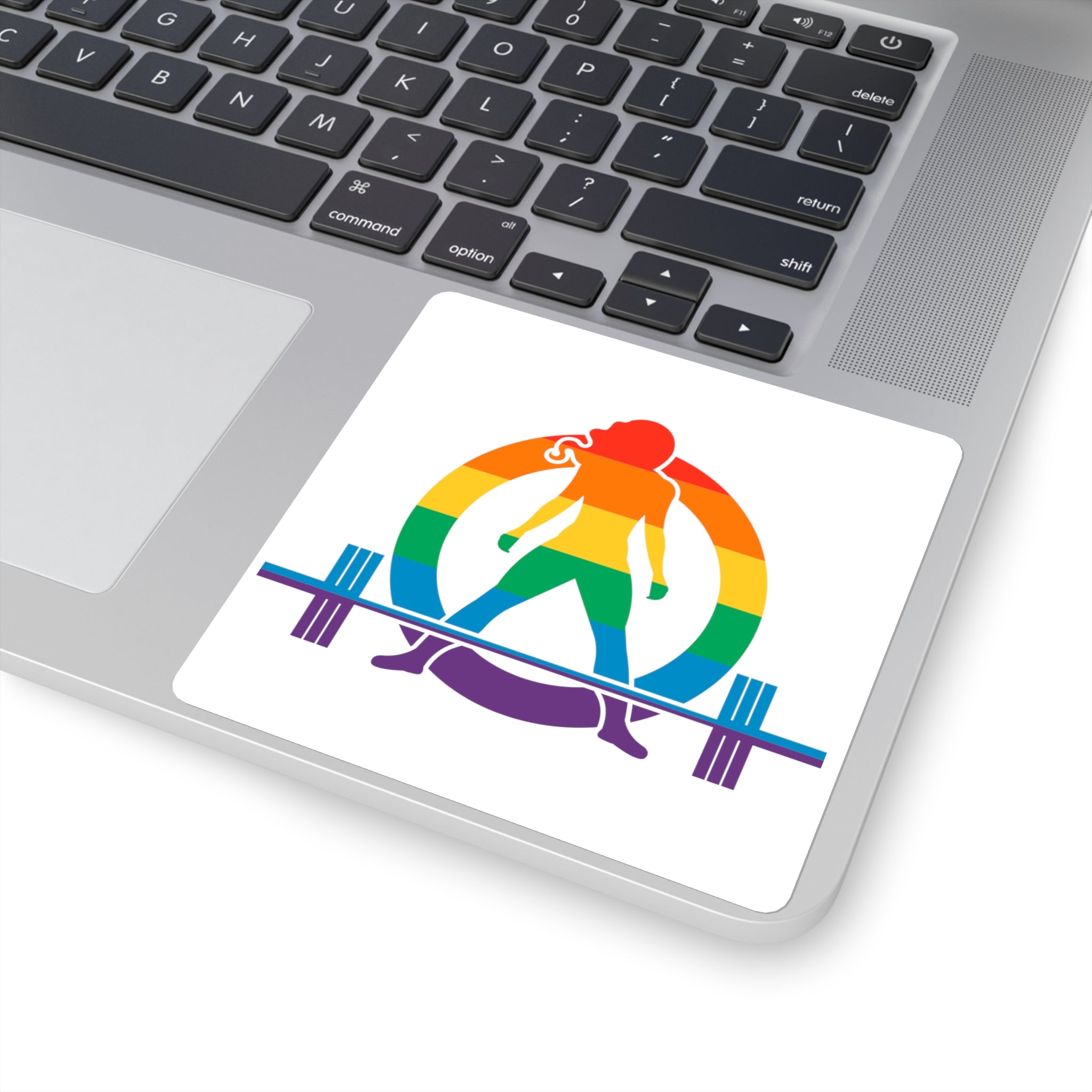 Square Stickers - WWLW Pride Logo