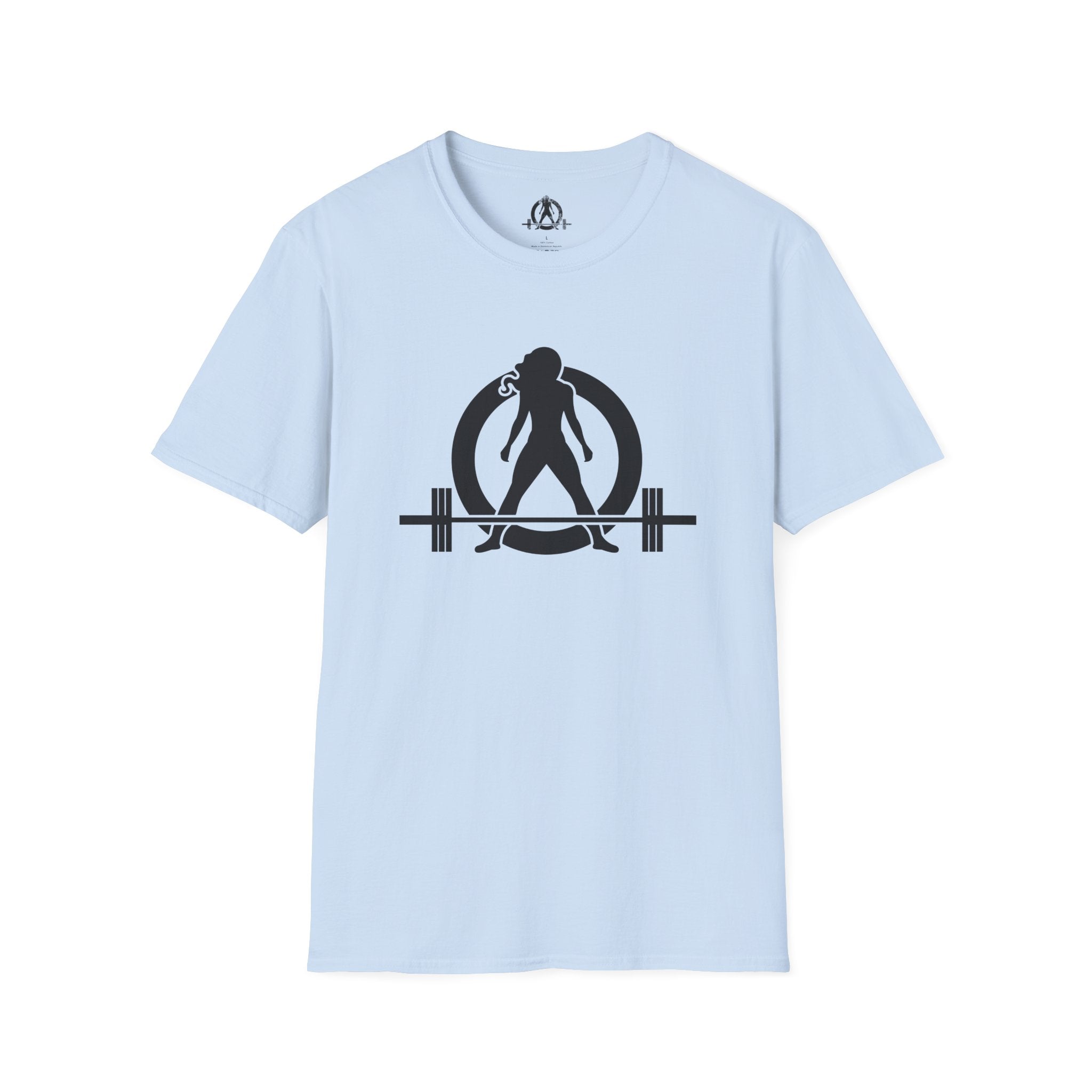 Iron Sharpens Iron - Unisex Softstyle T-Shirt - Black Logo Front & Back