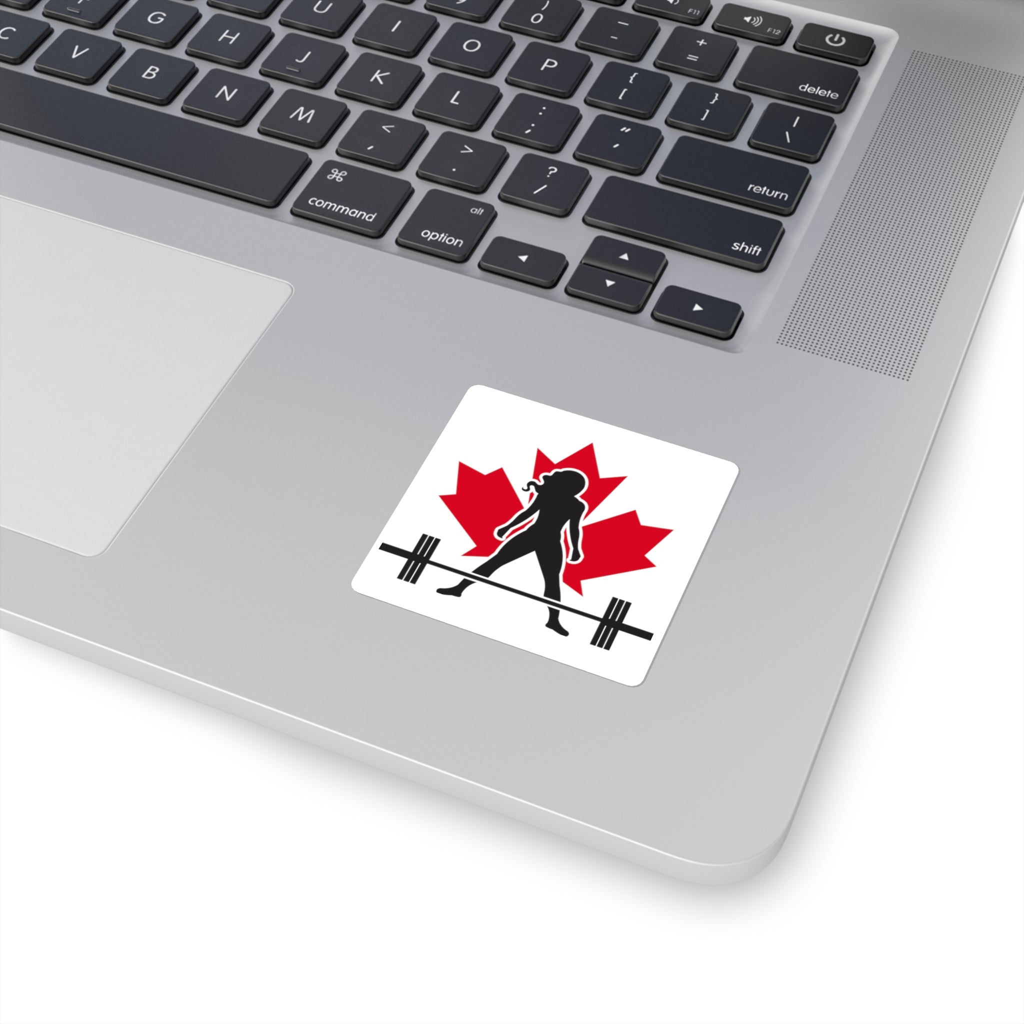 Square Stickers - Canada Logo - Classic Dark