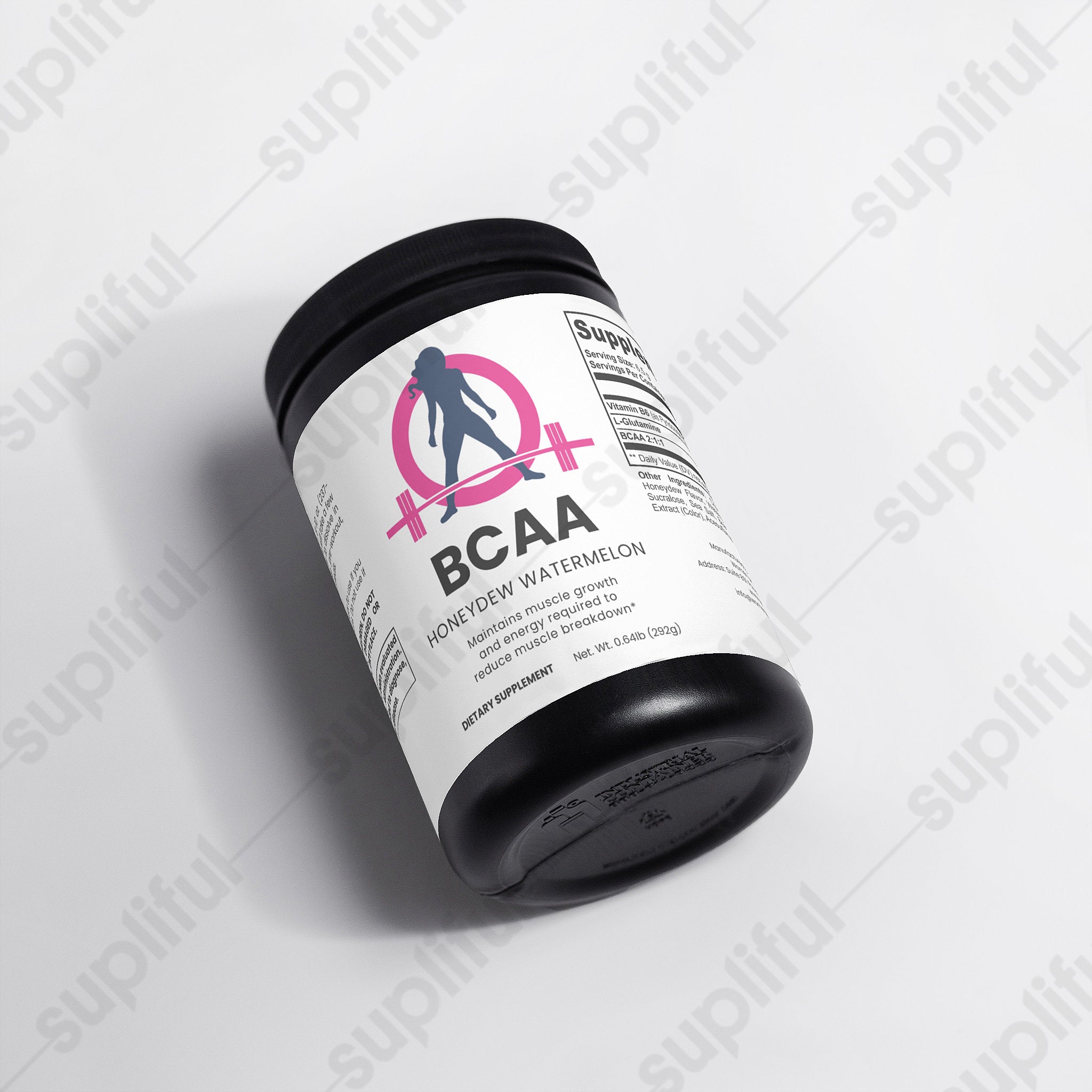 BCAA Post Workout Powder (Honeydew/Watermelon) - 454 grams