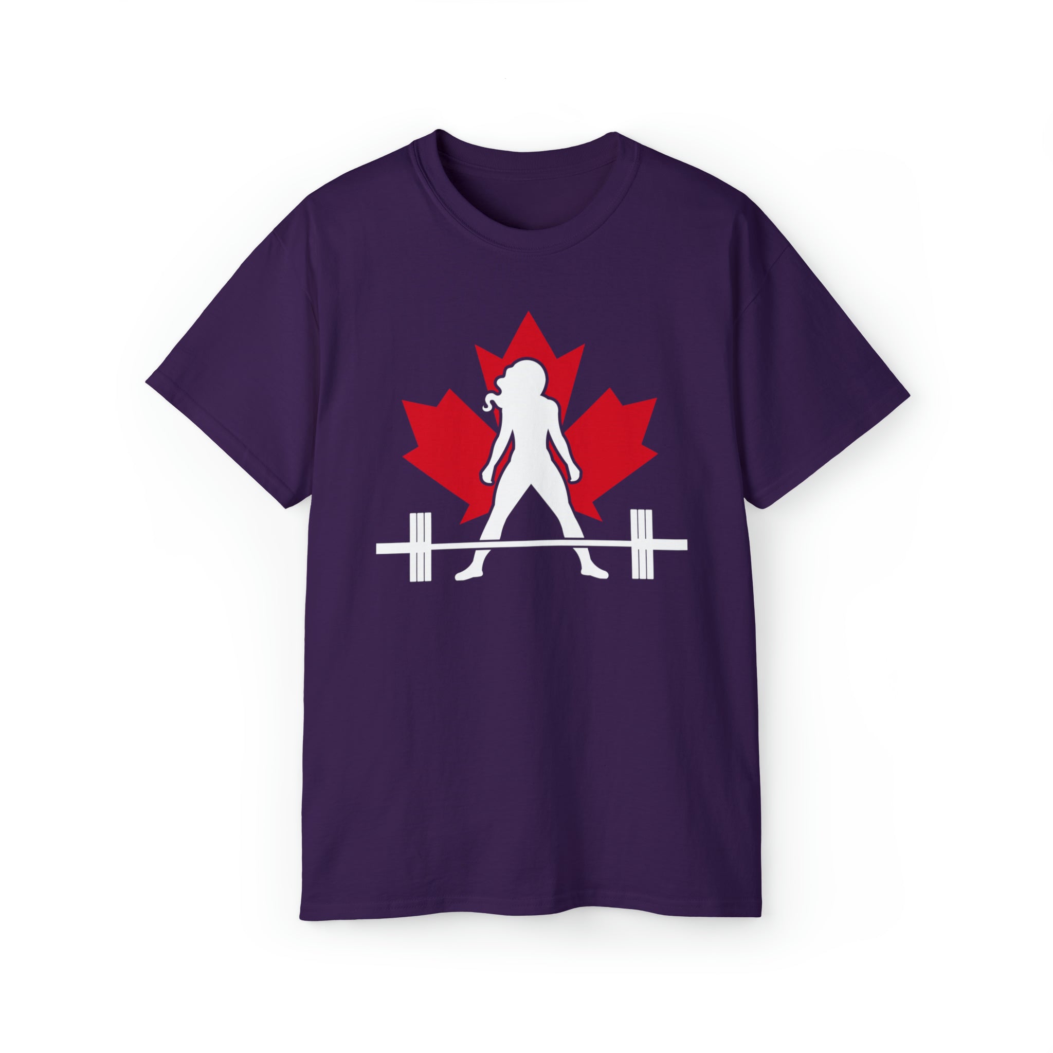 Canada Logo Dark - Unisex Ultra Cotton Tee - Plain Back