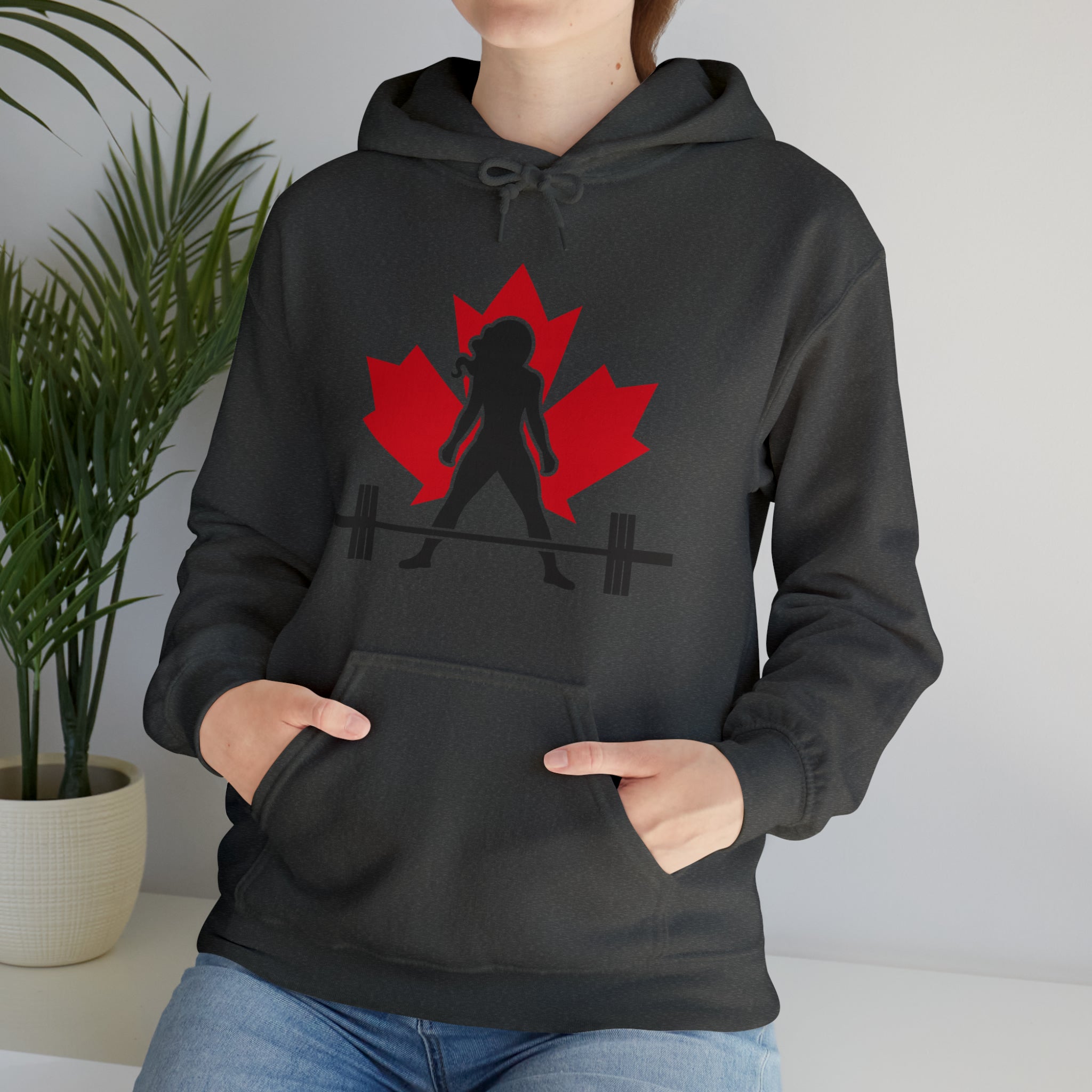 Canada Logo - Strong Is Beautiful - Unisex Heavy Blend Hooded Sweatshirt