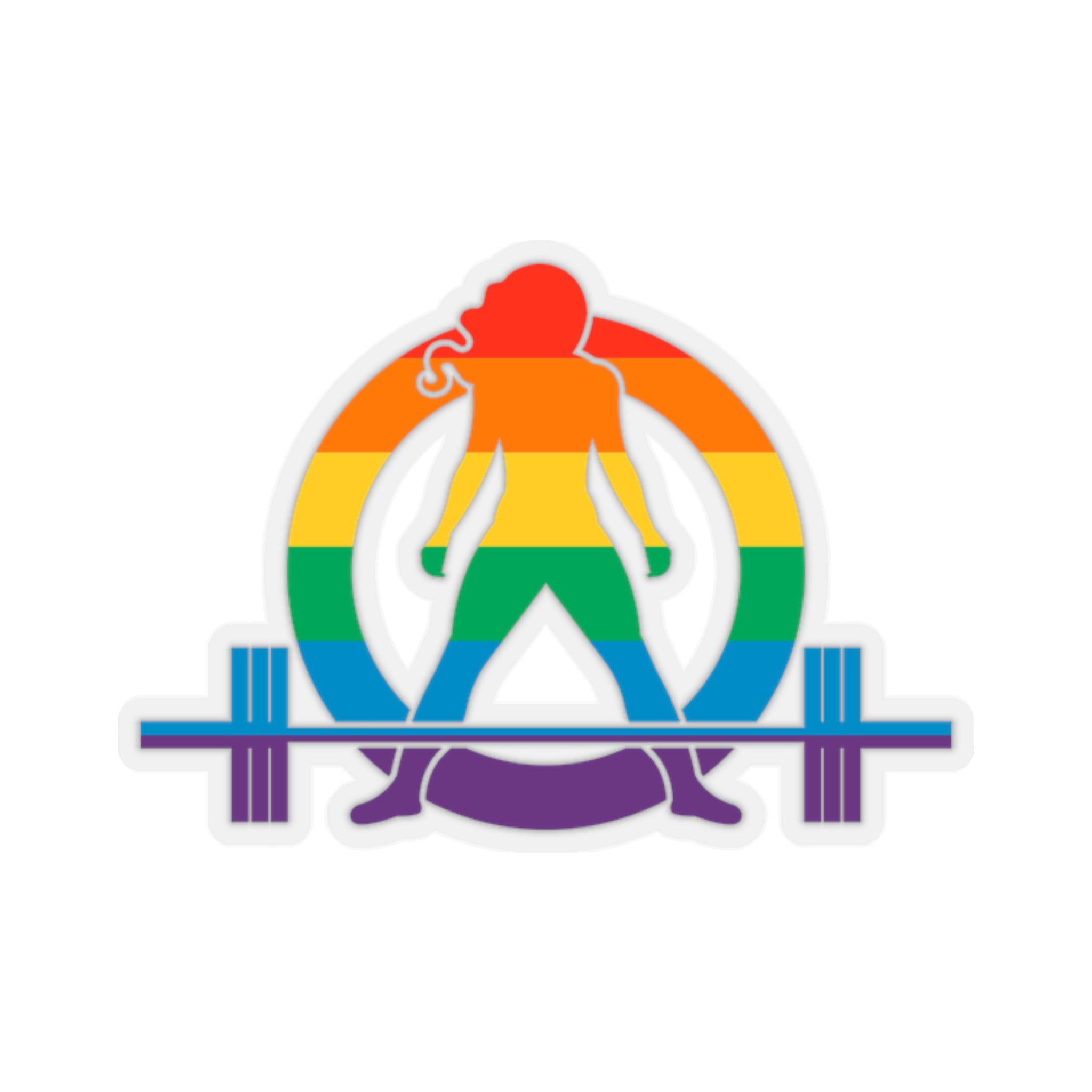 Kiss-Cut Stickers - Pride Logo