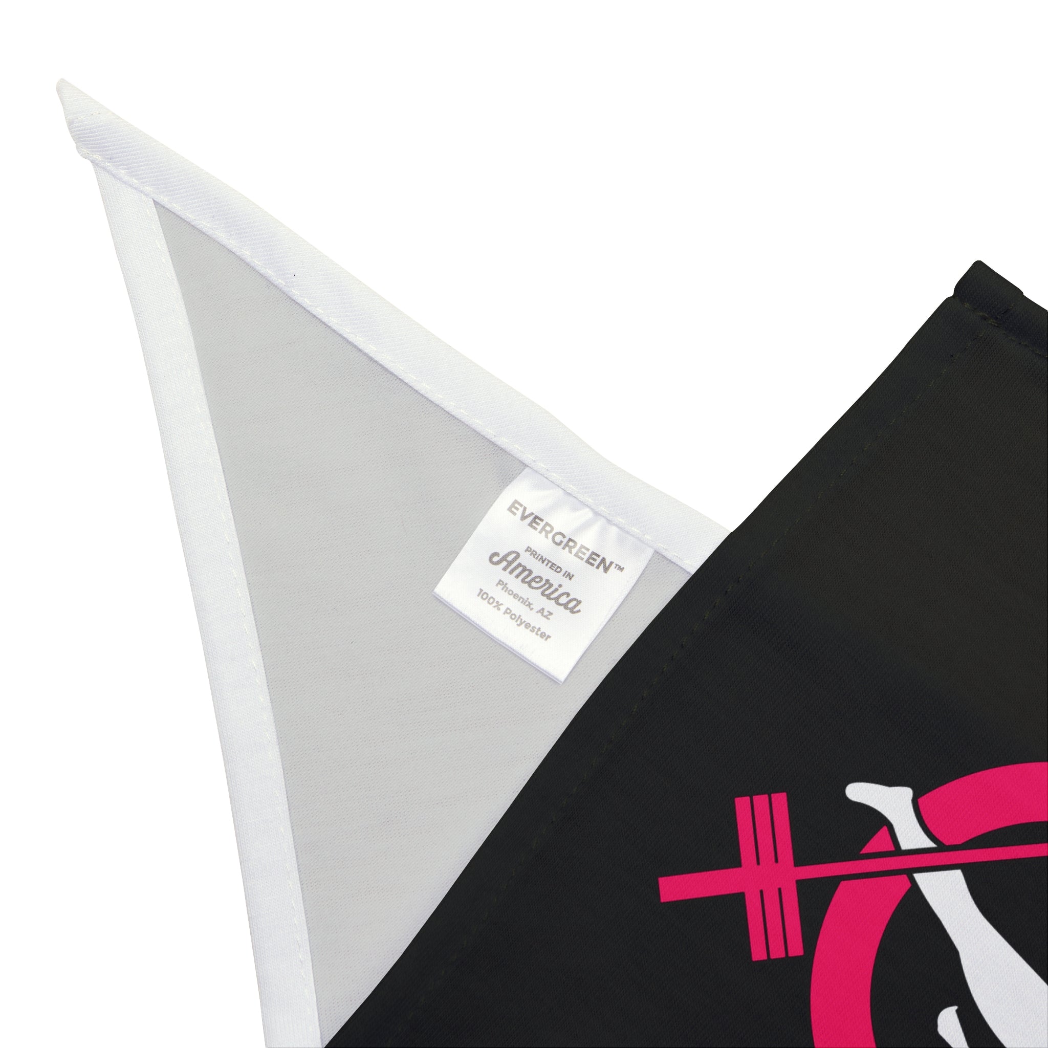 Pet Bandana - Black Classic Logo