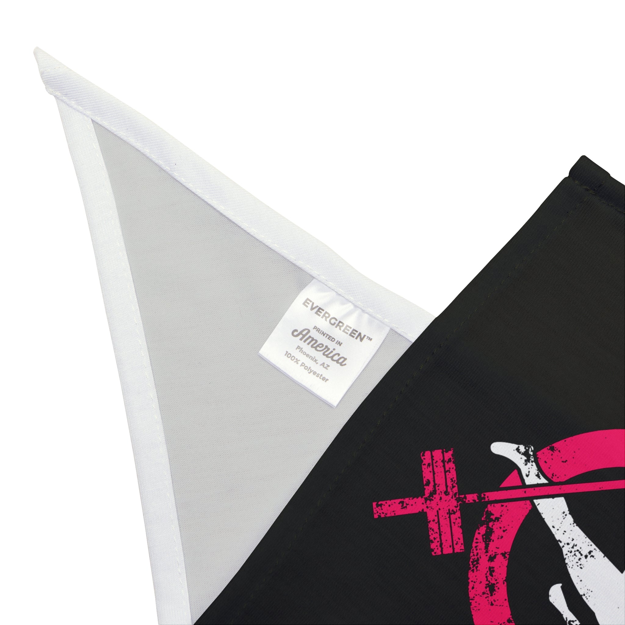 Pet Bandana - Black Distressed