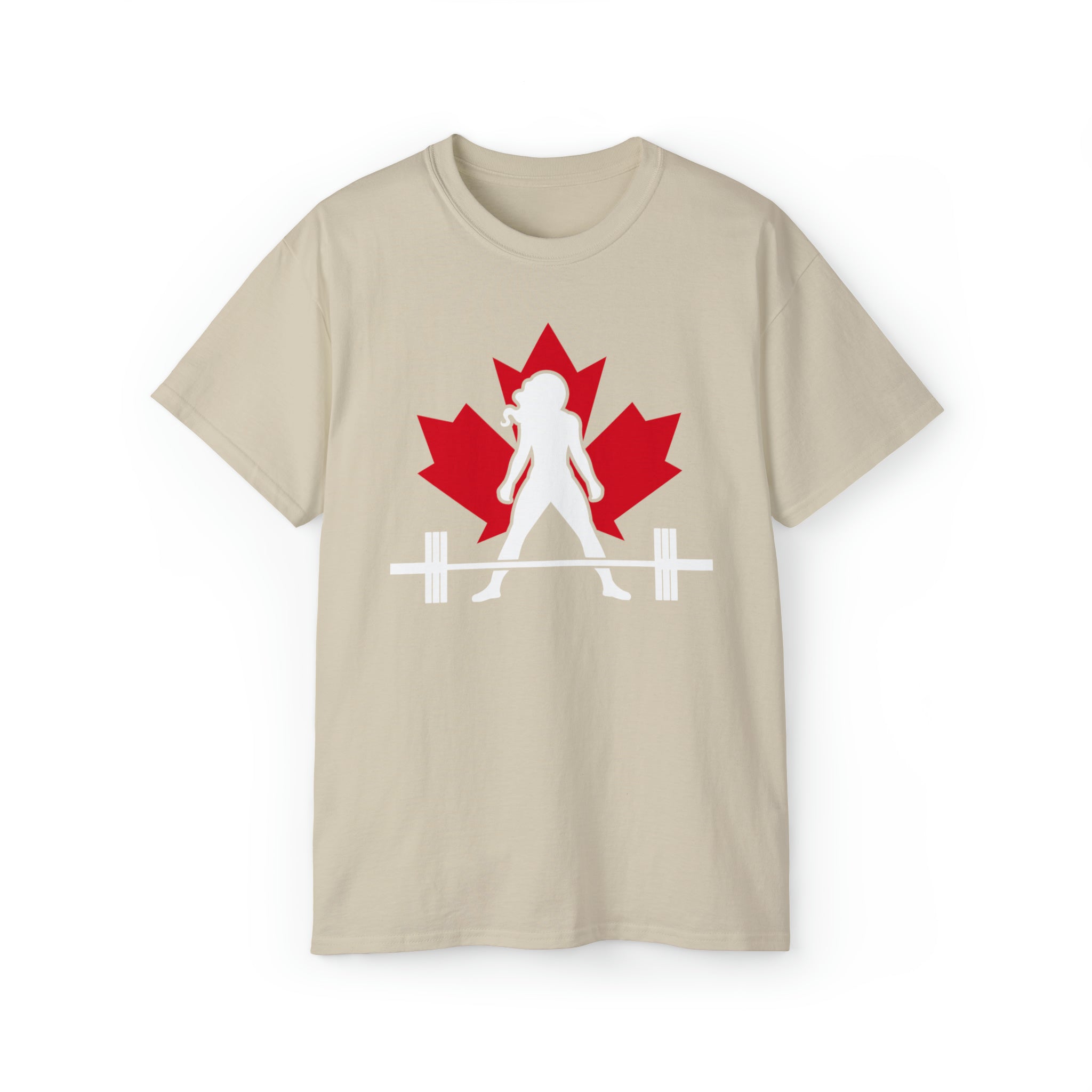 Canada Logo Dark - Unisex Ultra Cotton Tee - Plain Back