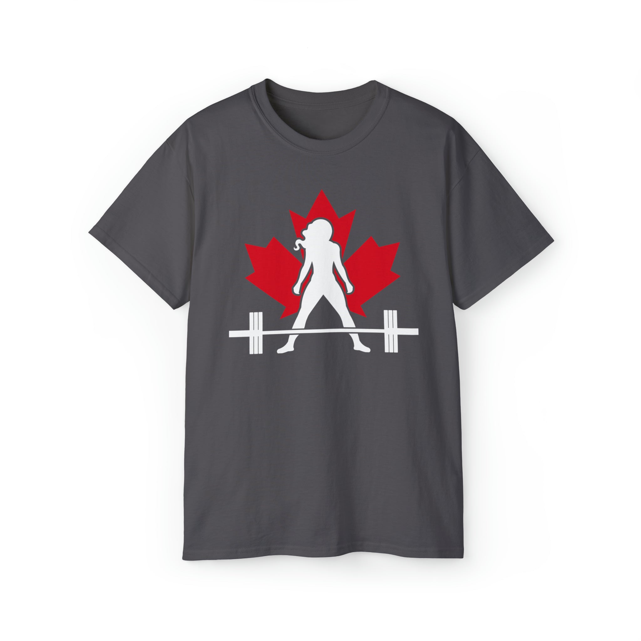 Canada Logo Dark - Unisex Ultra Cotton Tee - Plain Back