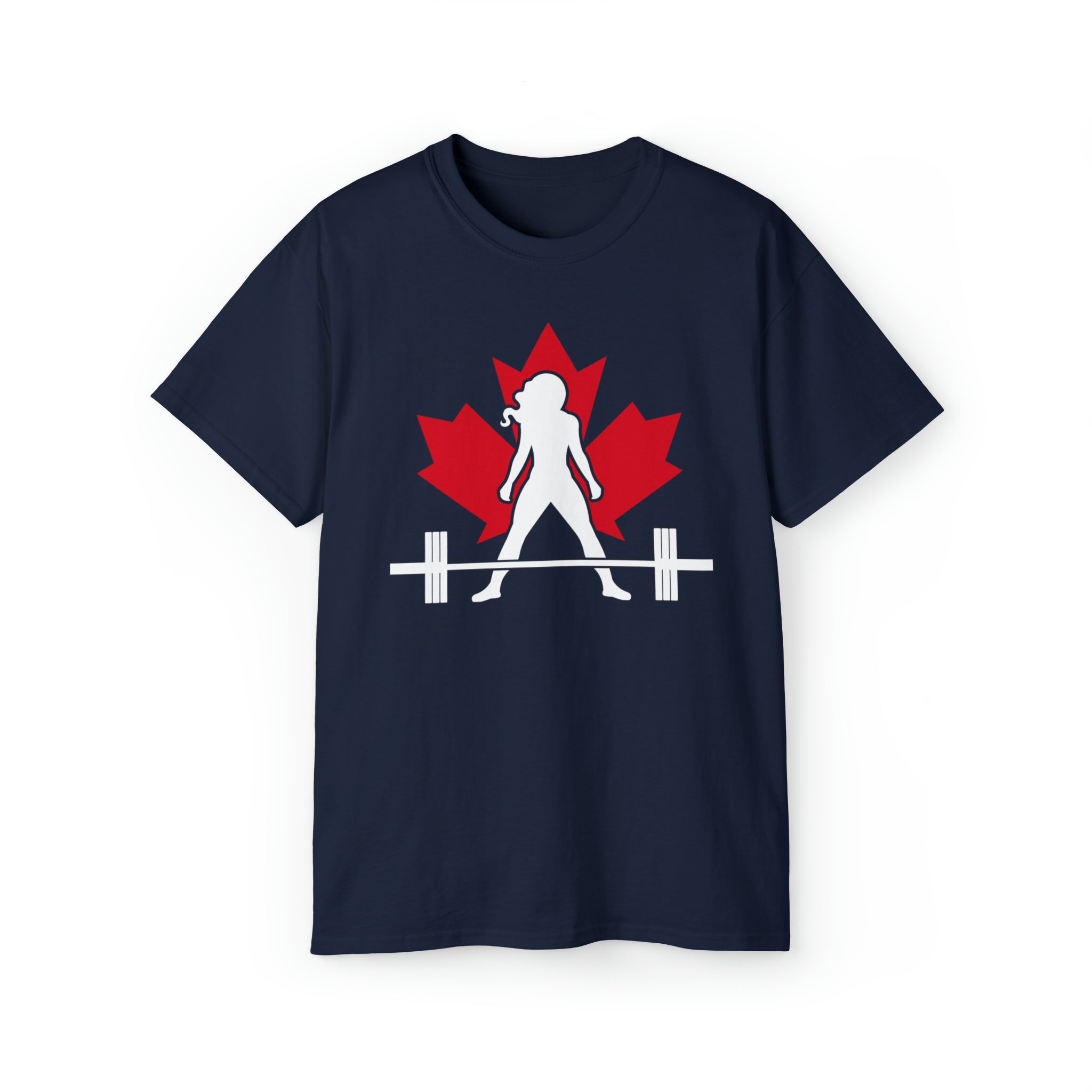 Canada Logo Dark - Unisex Ultra Cotton Tee - Plain Back