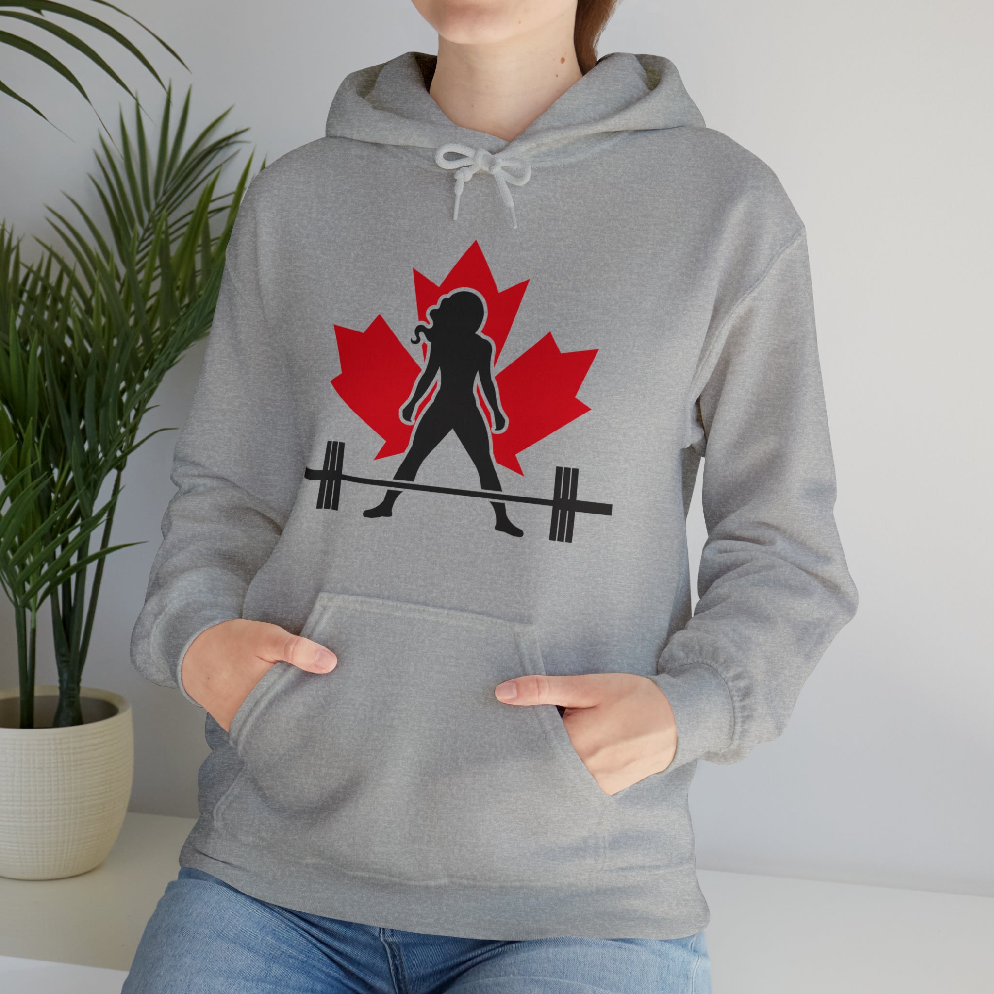 Canada Logo - Strong Is Beautiful - Unisex Heavy Blend Hooded Sweatshirt