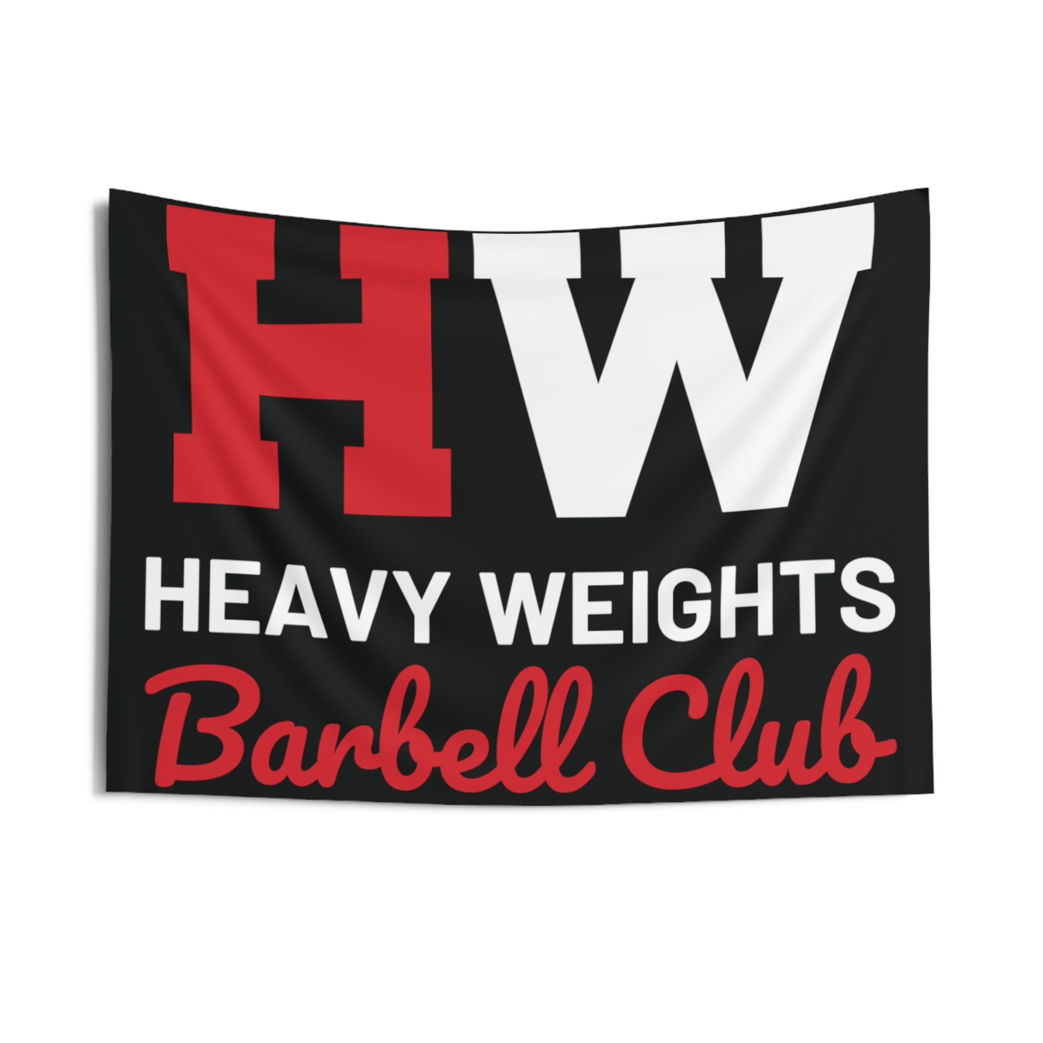 Heavy Weights Barbell Club - Indoor Wall Tapestries