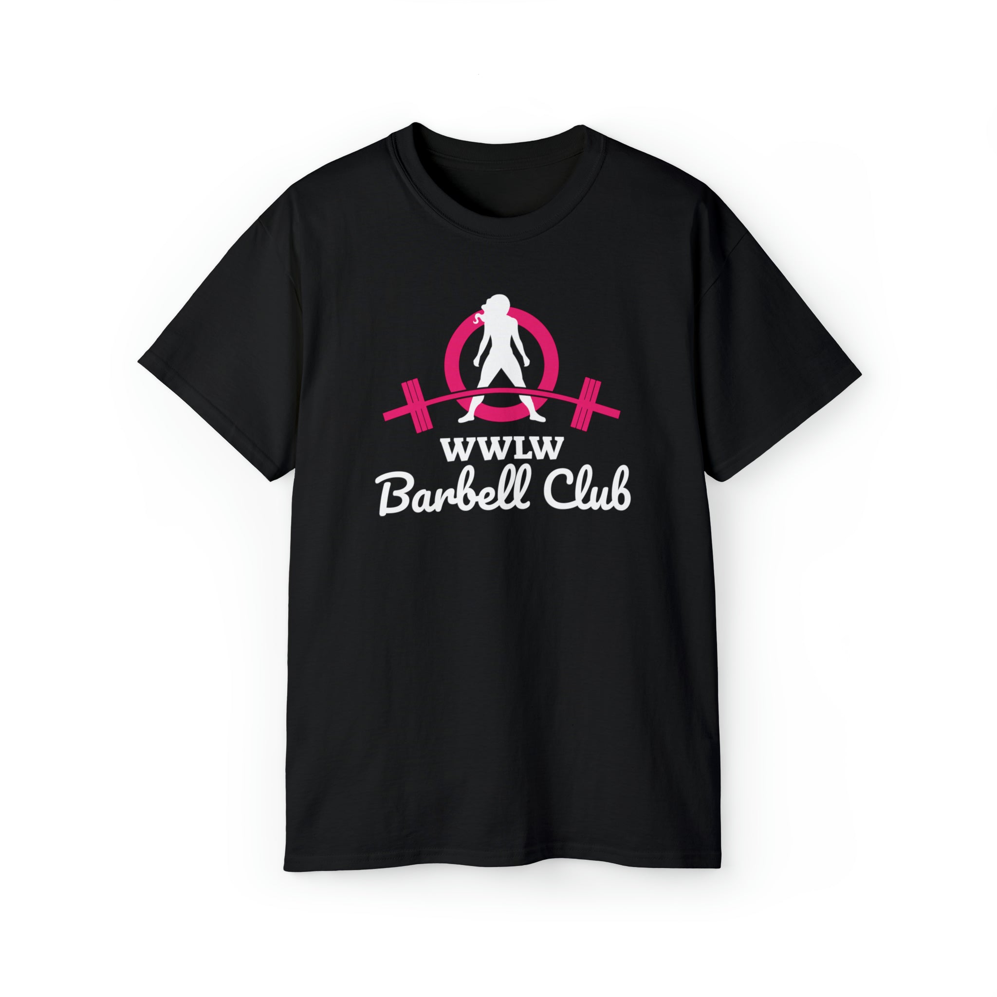 Barbell Club - Unisex Ultra Cotton Tee - Colored Logo Dark