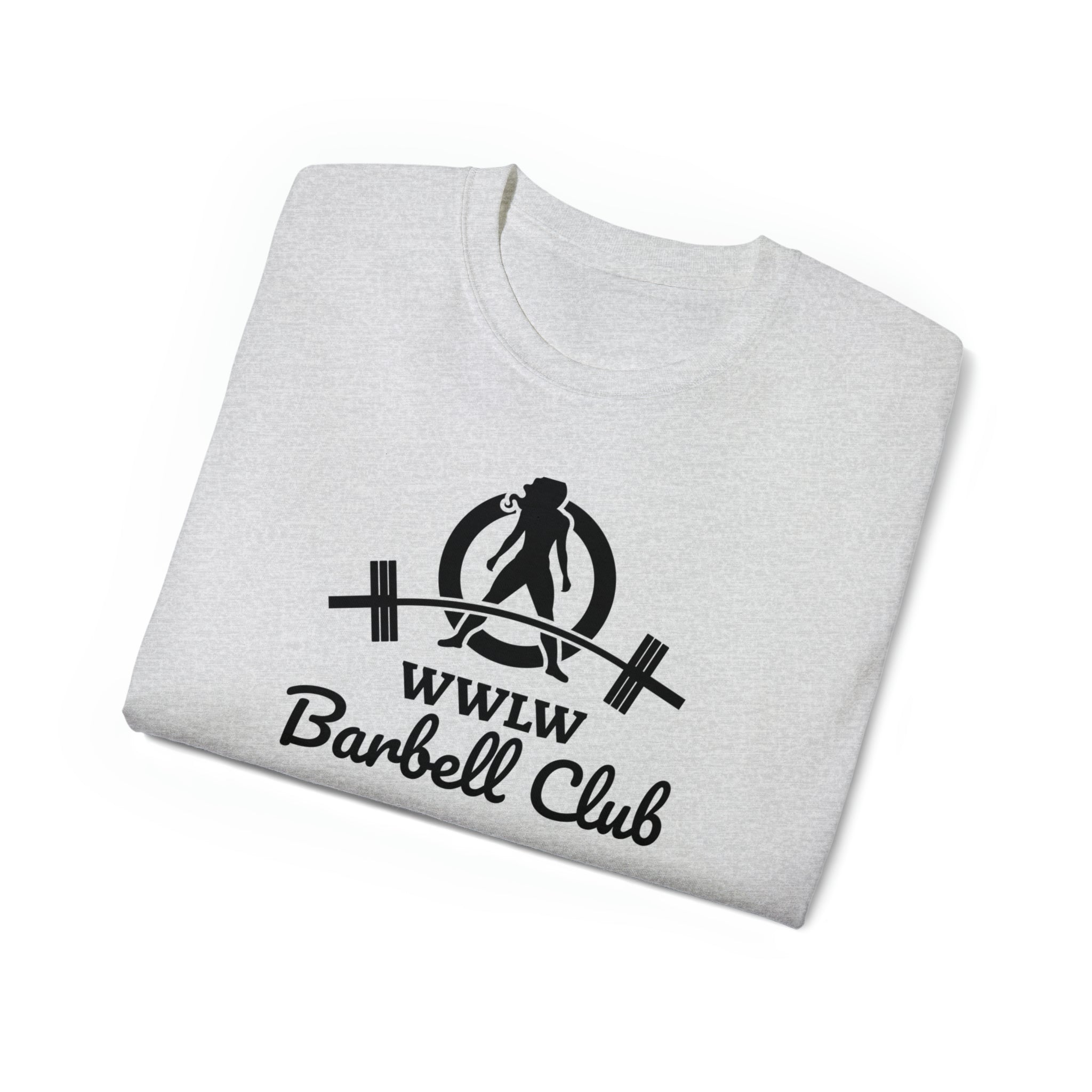 Barbell Club - Unisex Ultra Cotton Tee - Black Logo
