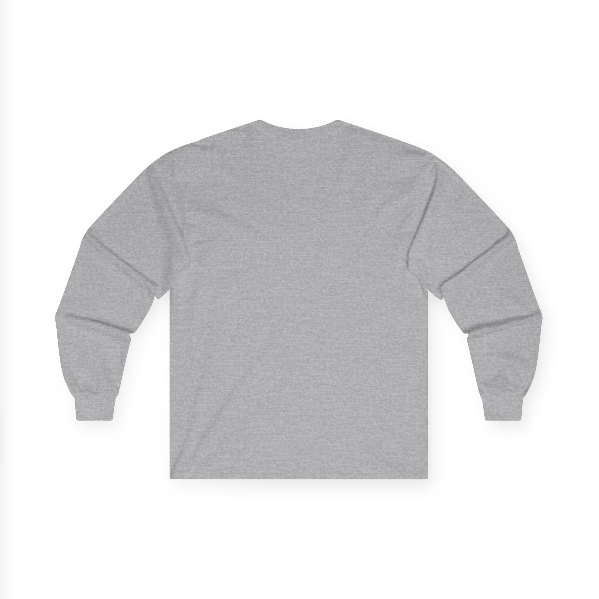 Lift Heavy Run Fast - Ultra Cotton Long Sleeve Tee - White Logo Front