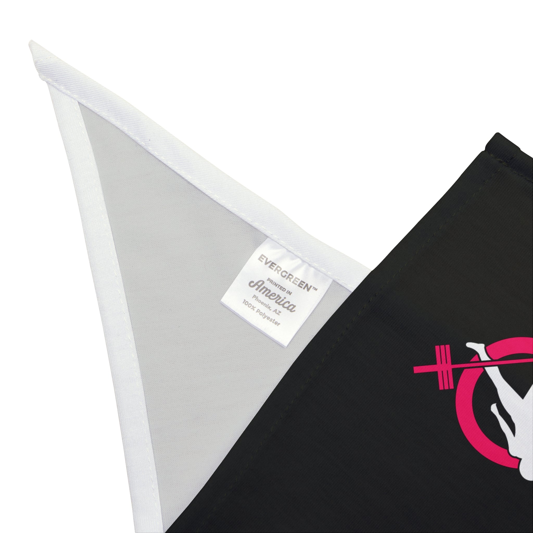 Pet Bandana - Black Classic Logo Small