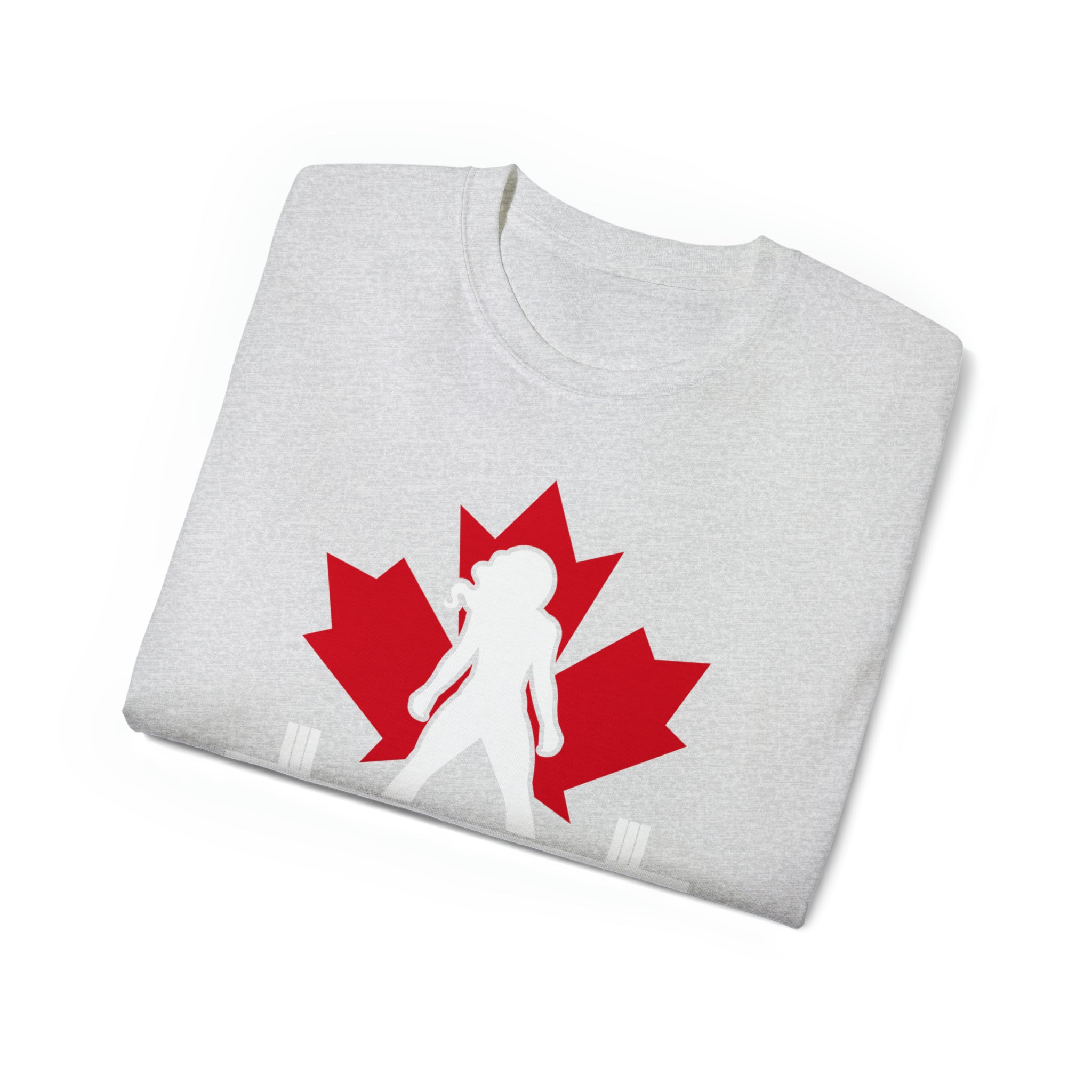 Canada Logo Dark - Unisex Ultra Cotton Tee - Plain Back