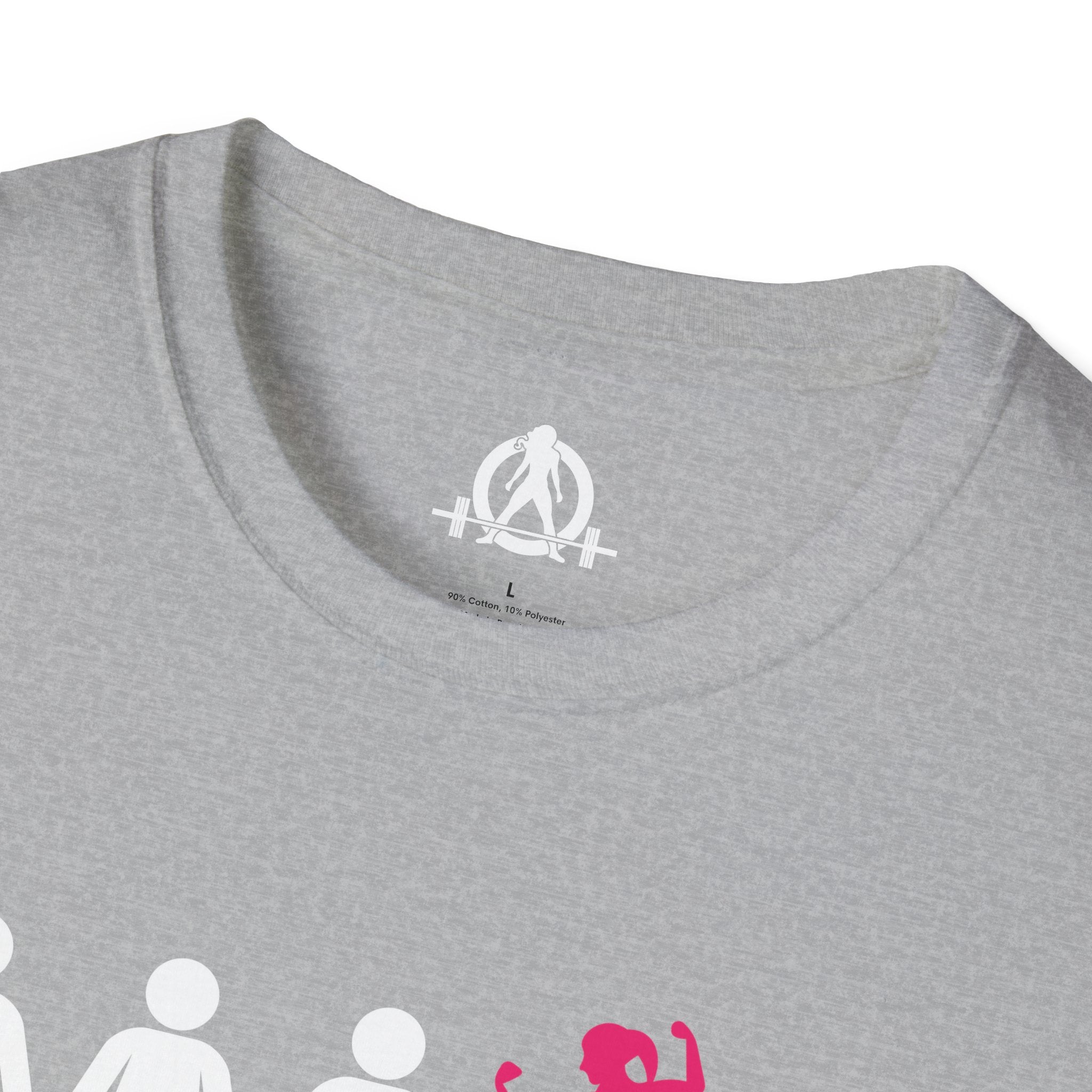 Dare To Be Different - Flex - Unisex Softstyle T-Shirt - Logo Front Plain Back