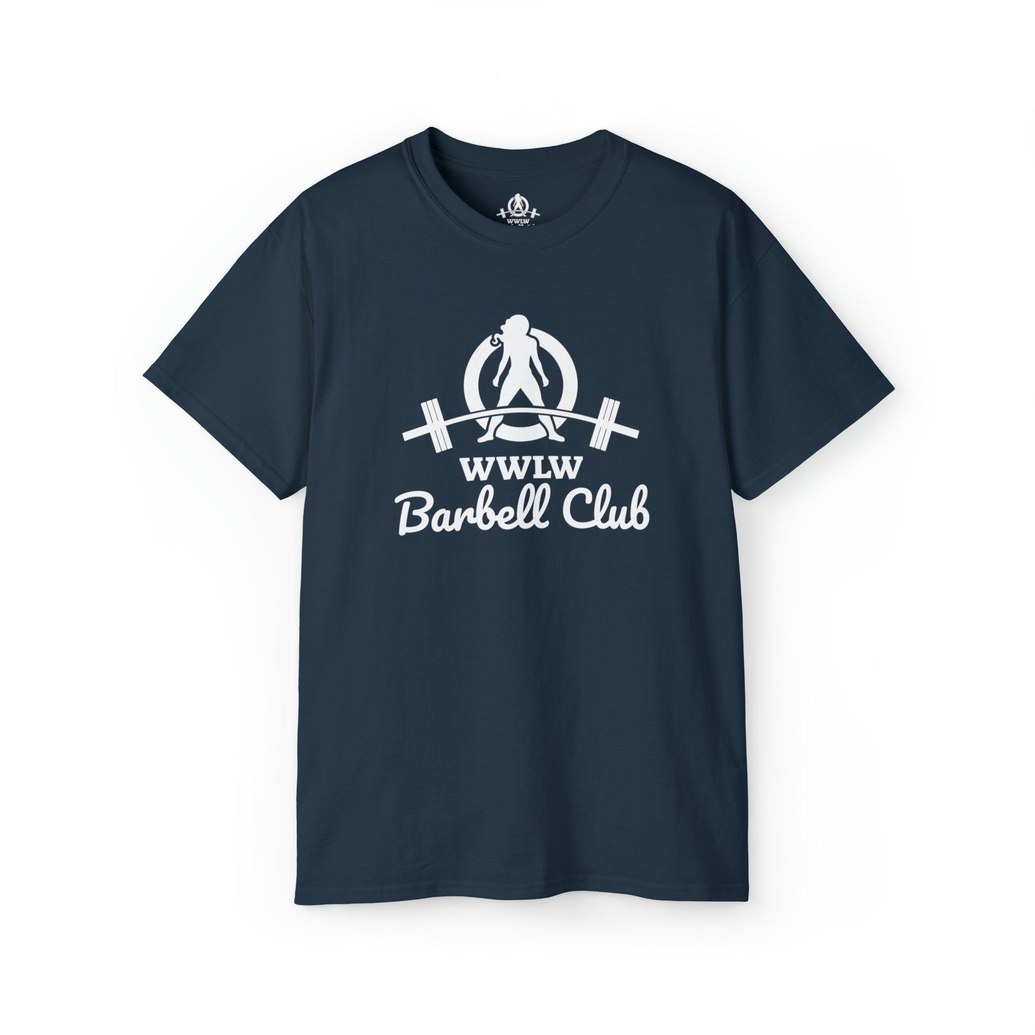 Barbell Club - Unisex Ultra Cotton Tee - White Logo