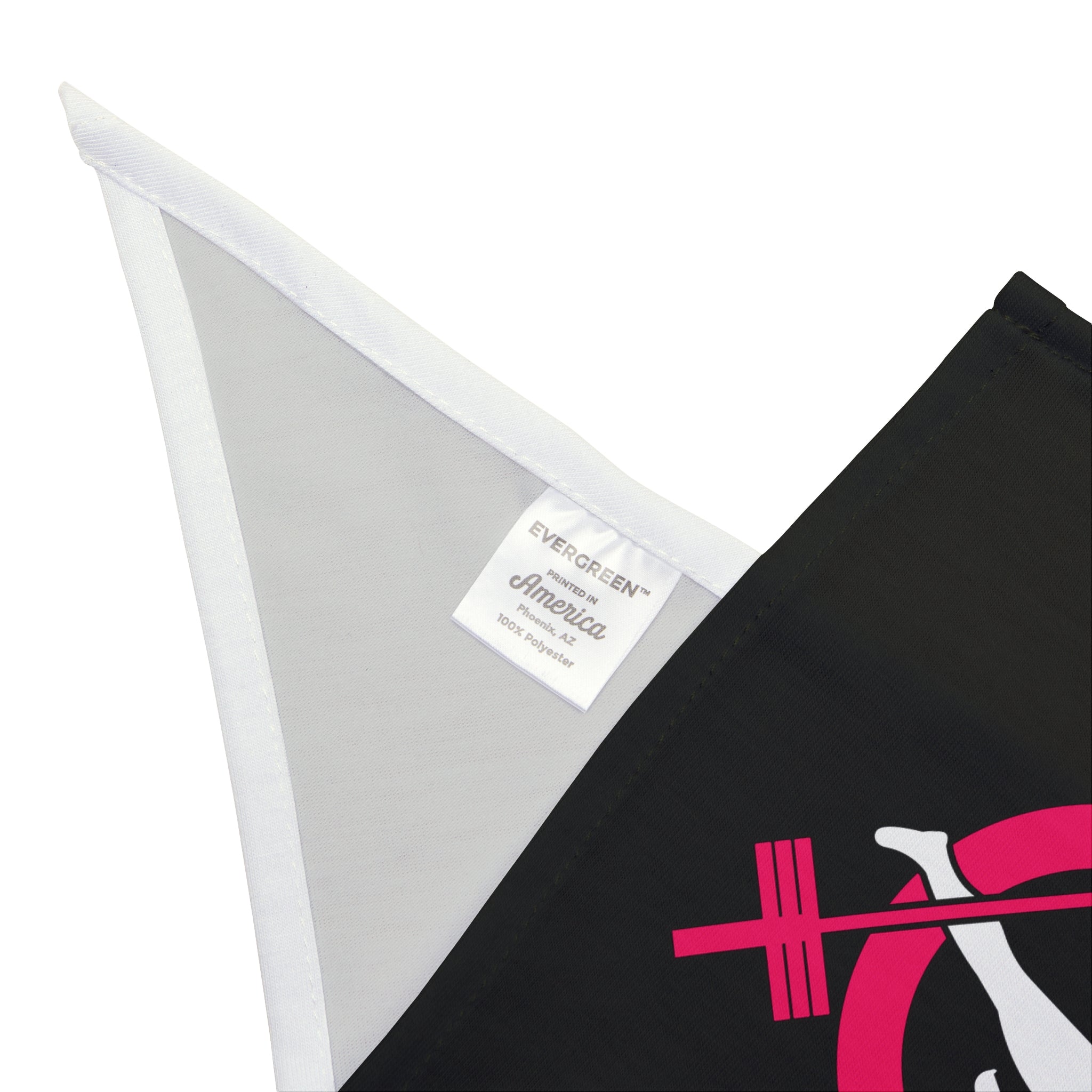 Pet Bandana - Black Classic Logo