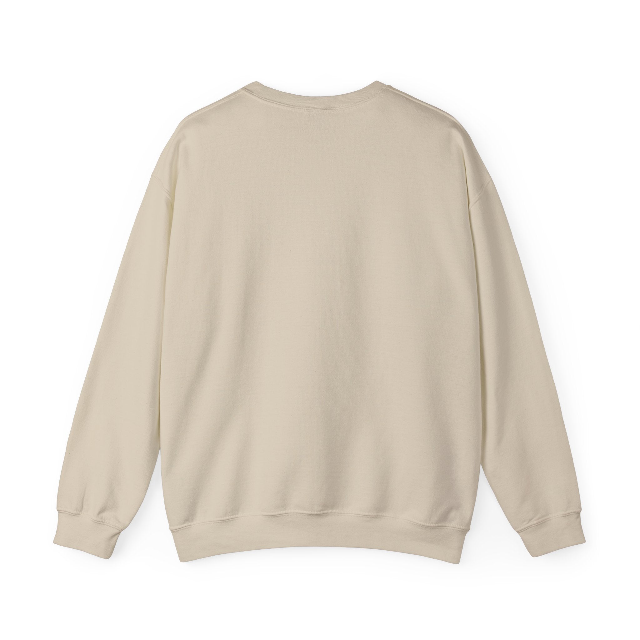 Distressed Logo - Unisex Heavy Blend™ Crewneck Sweatshirt - White Logo