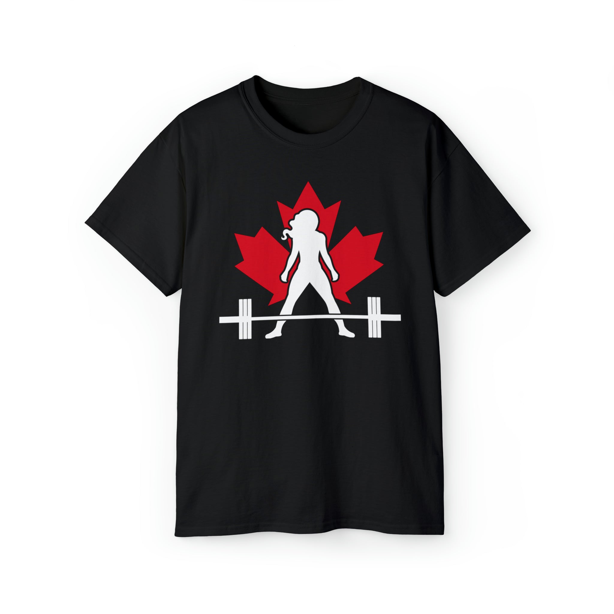 Canada Logo Dark - Unisex Ultra Cotton Tee - Plain Back