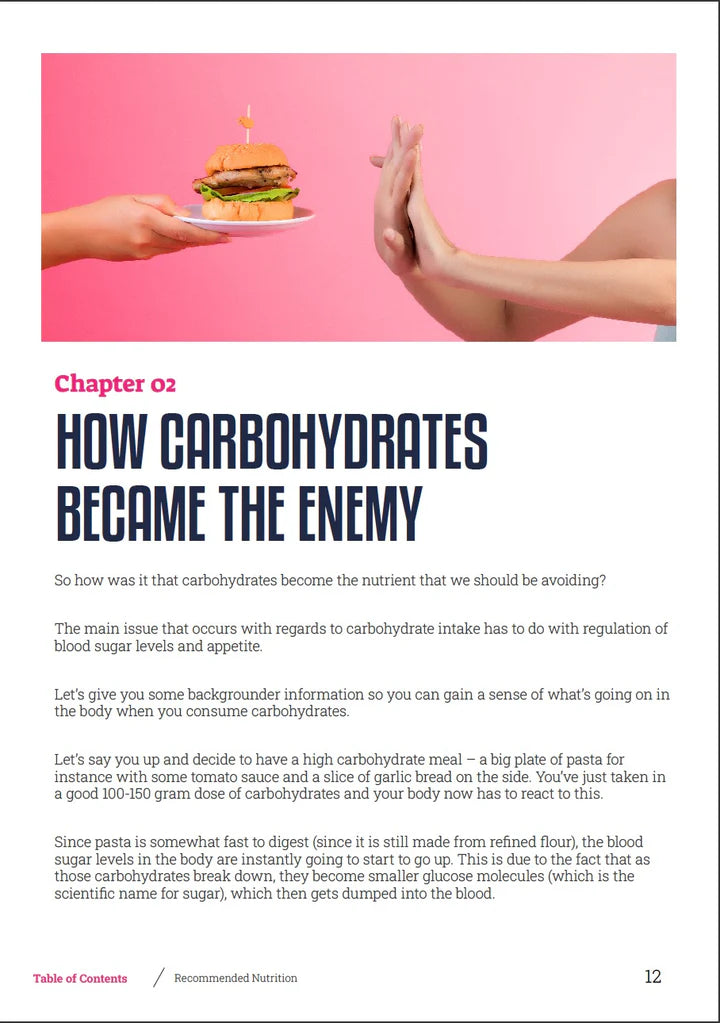 Carb Cycling - Mini Book - Print Version