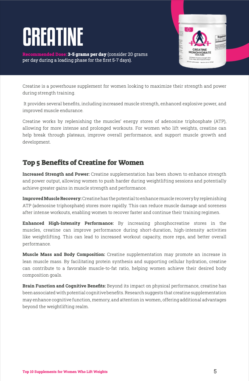 Top 10 Supplements Guide