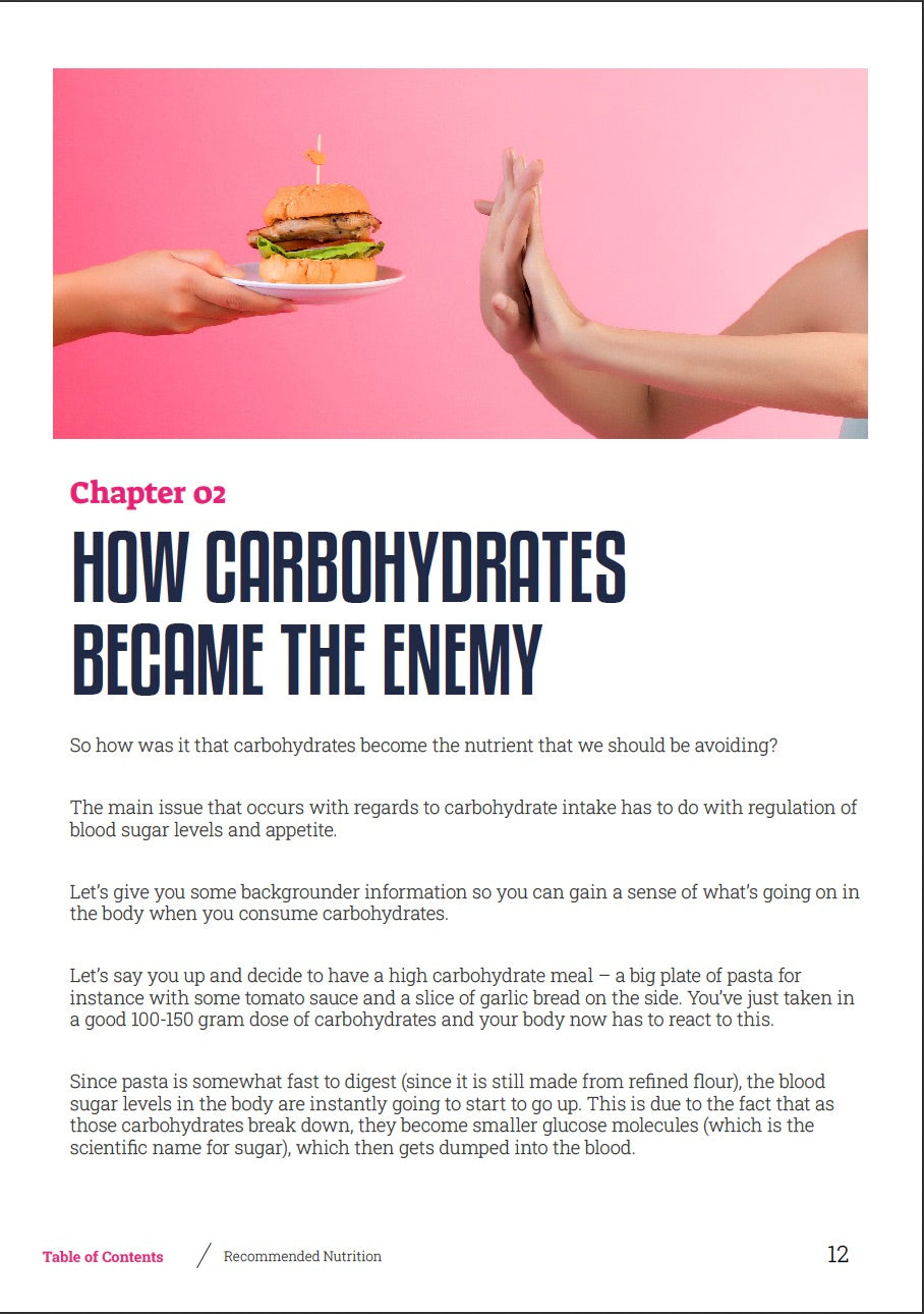 Carb Cycling - Digital E-Book Version