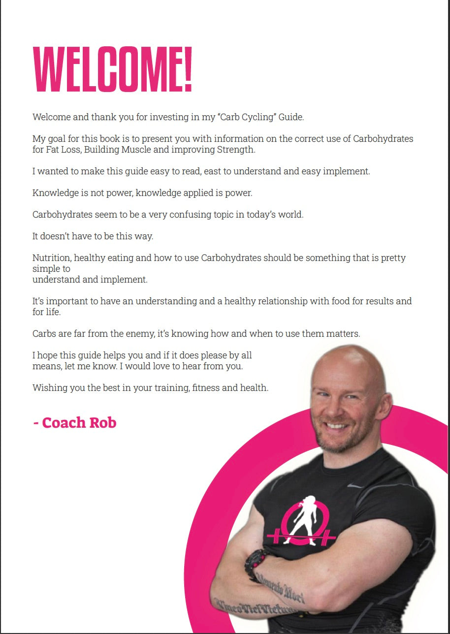 Carb Cycling - Digital E-Book Version
