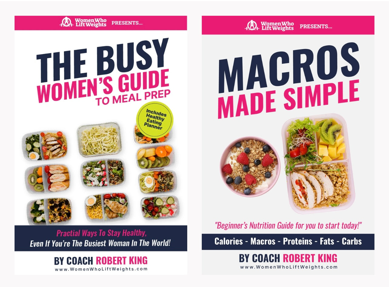 Busy Women's Guide To Meal Prep & Macros Made Simple - Printed Versions