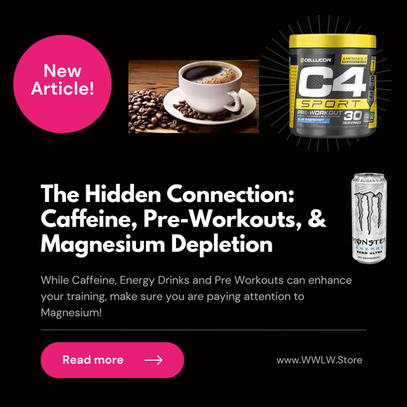 The Hidden Connection: Caffeine, Pre-Workouts, & Magnesium Depletion