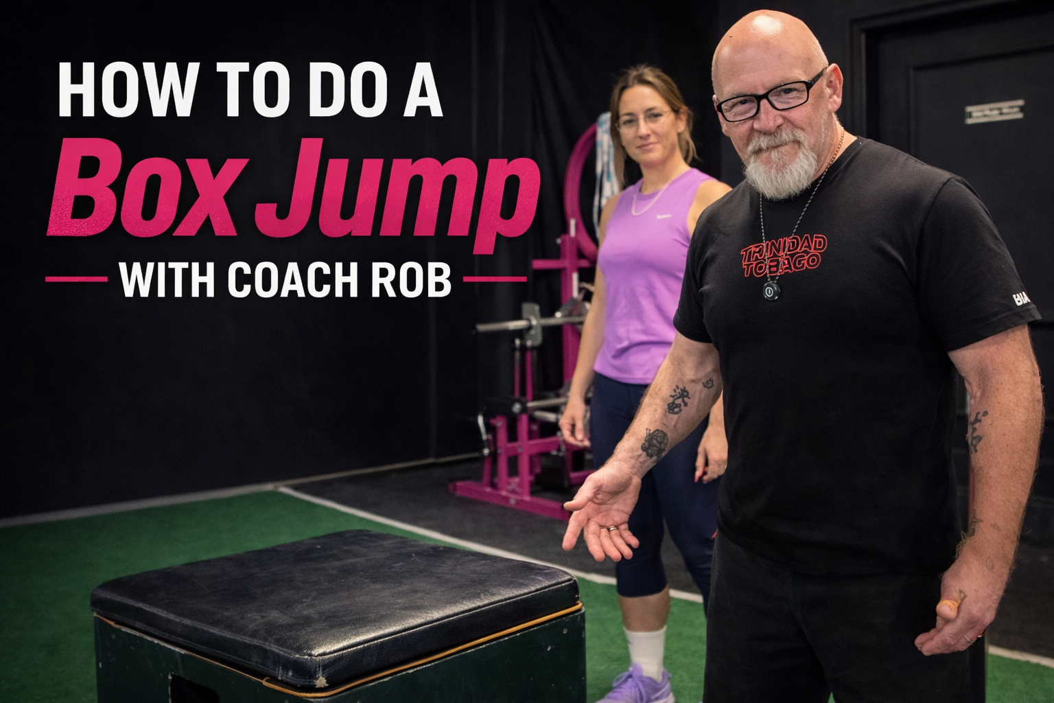 How To Do A Box Jump with Coach Rob