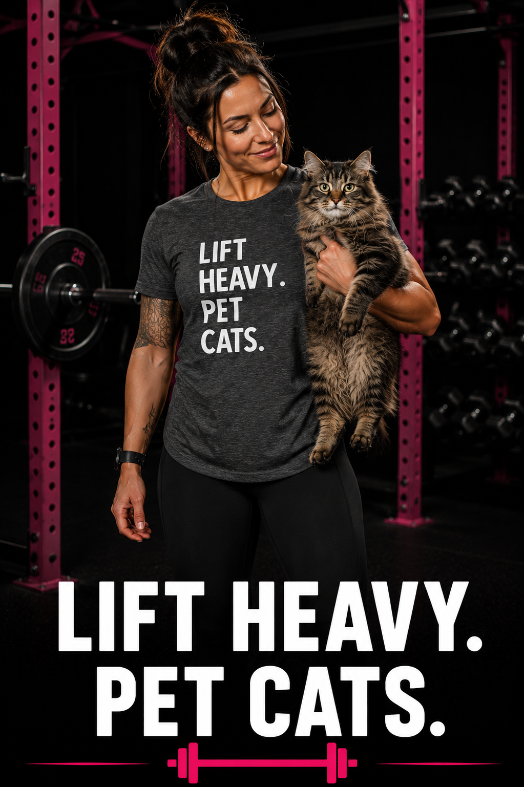 Lift Heavy Pet Cats