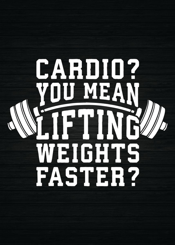 Cardio = Lift Weights Faster
