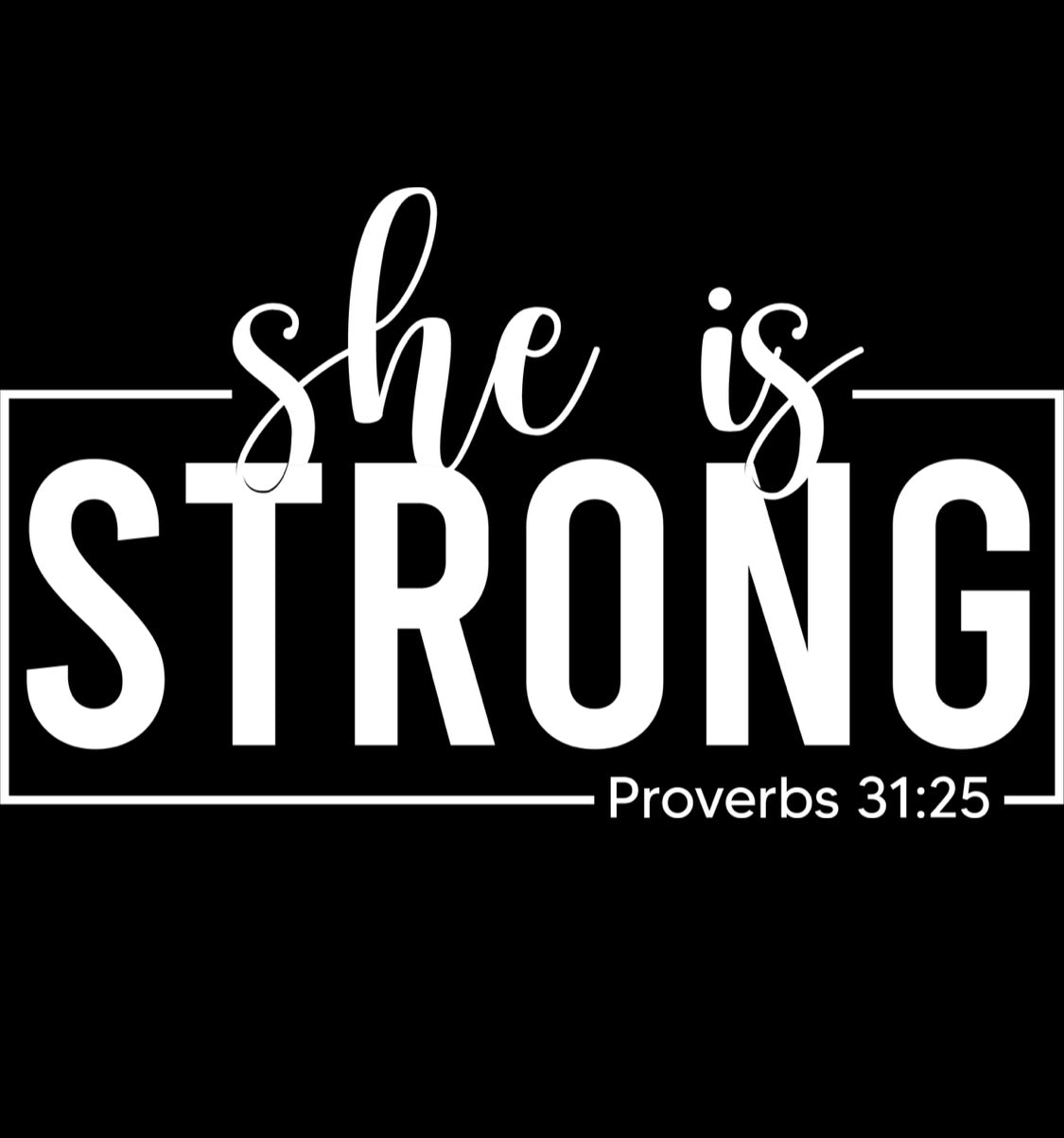 She is STRONG