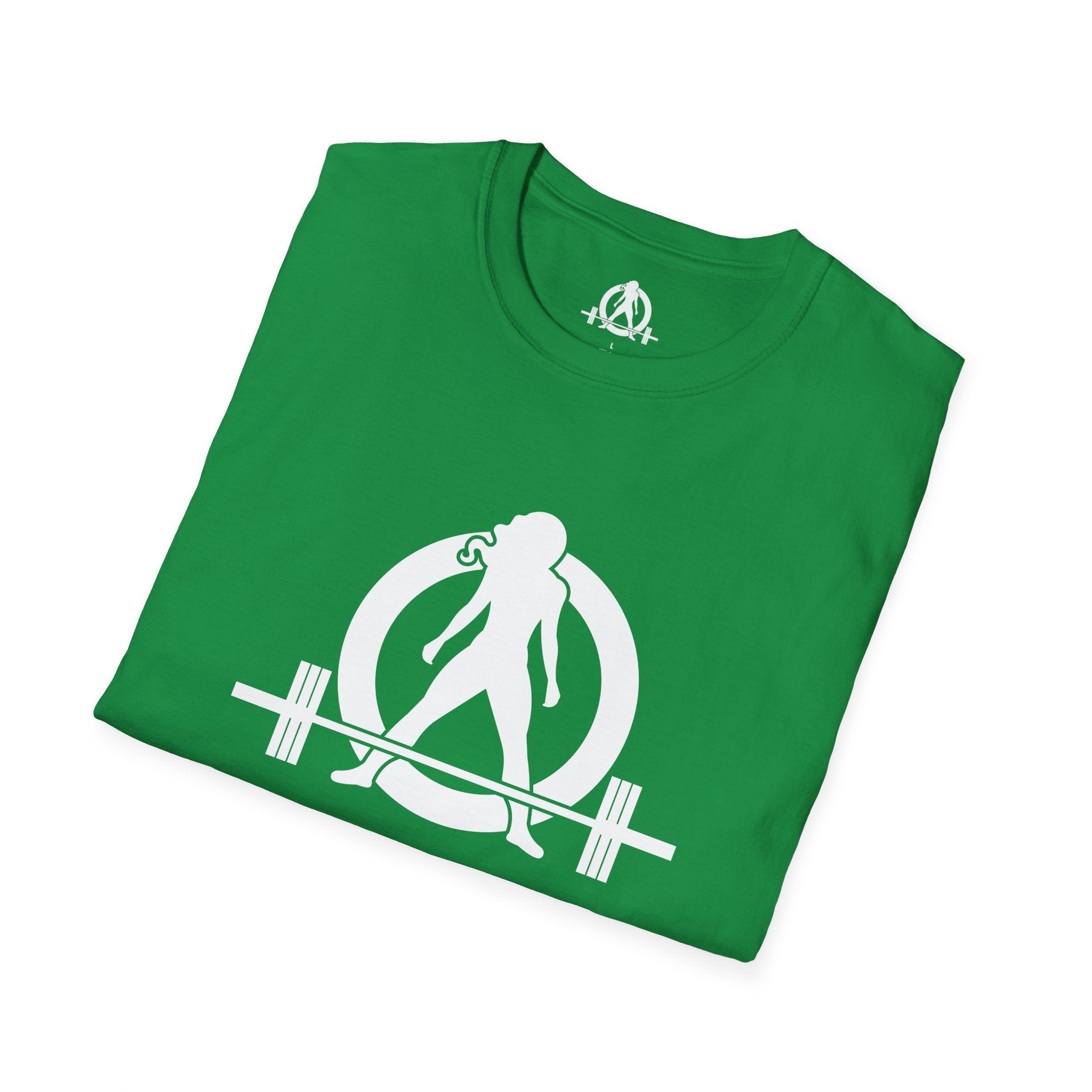 Iron Sharpens Iron - Unisex Softstyle T-Shirt - White Logo Front & Back