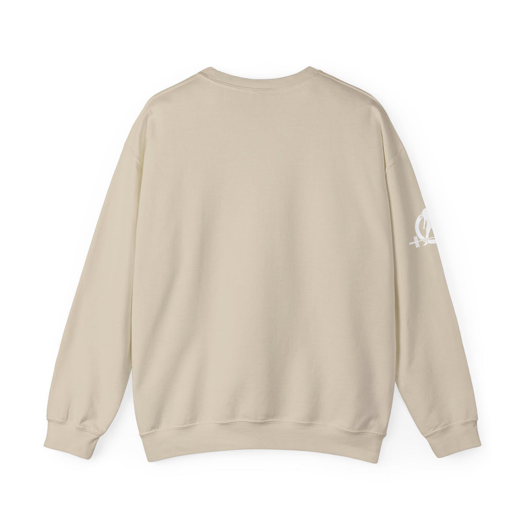 Cardio = Lift Weights Faster - Unisex Heavy Blend™ Crewneck Sweatshirt - Front  Logo