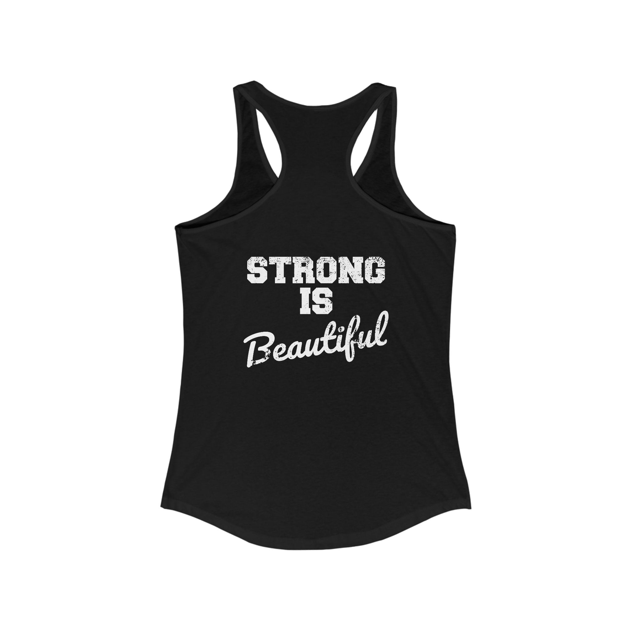 Strong Is Beautiful - Women's Ideal Racerback Tank - Classic Logo - (BEST SELLER)