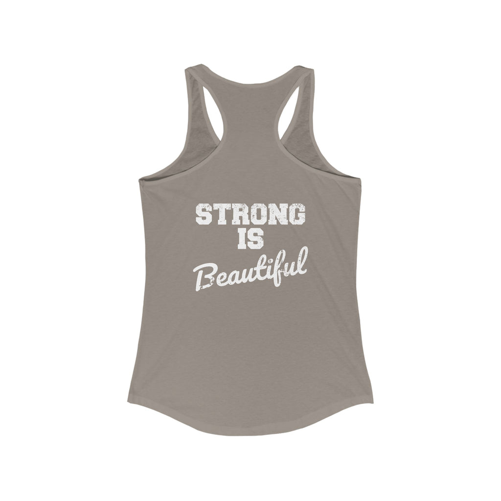 Strong Is Beautiful - Women's Ideal Racerback Tank - Classic Logo - (BEST SELLER)