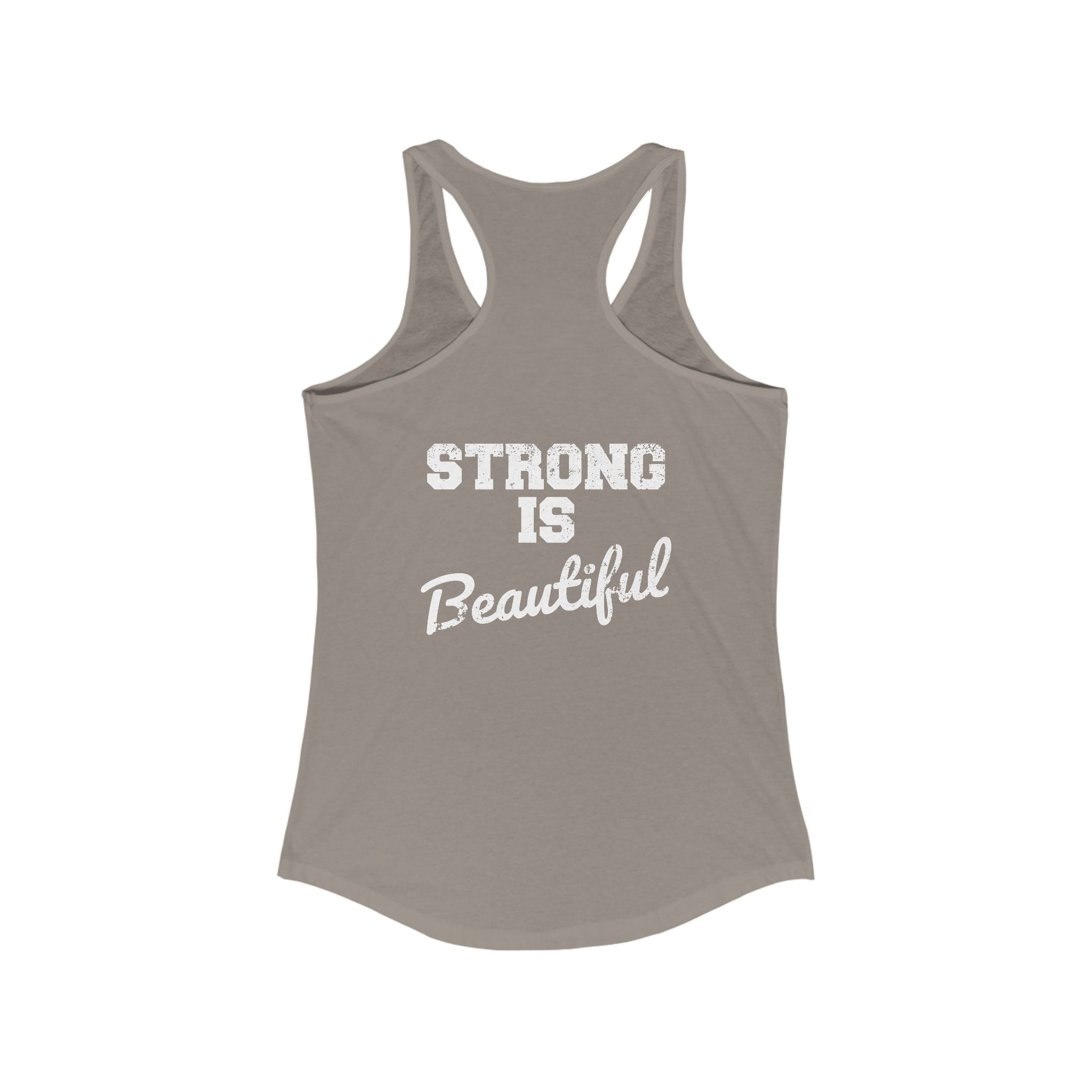 Strong Is Beautiful - Women's Ideal Racerback Tank - Classic Logo - (BEST SELLER)