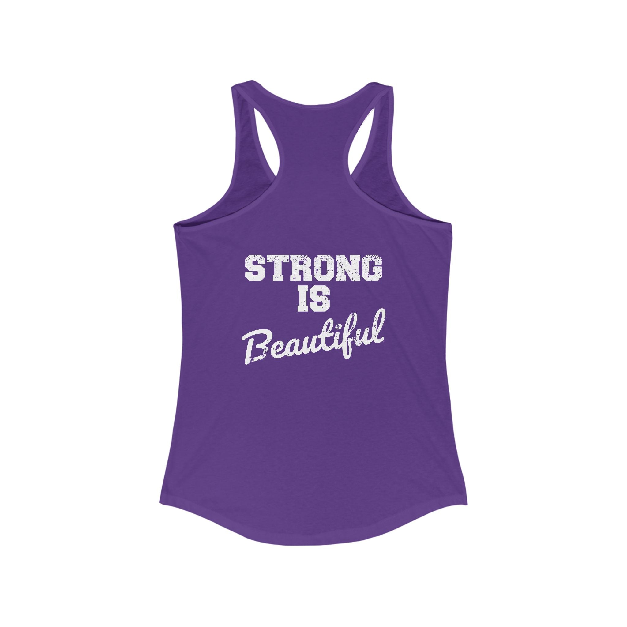 Strong Is Beautiful - Women's Ideal Racerback Tank - Classic Logo - (BEST SELLER)