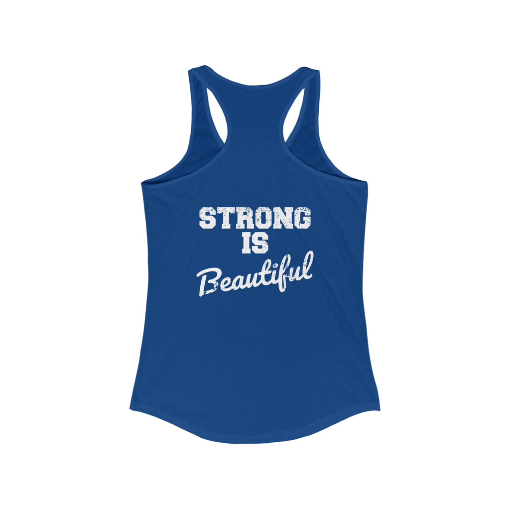 Strong Is Beautiful - Women's Ideal Racerback Tank - Classic Logo - (BEST SELLER)