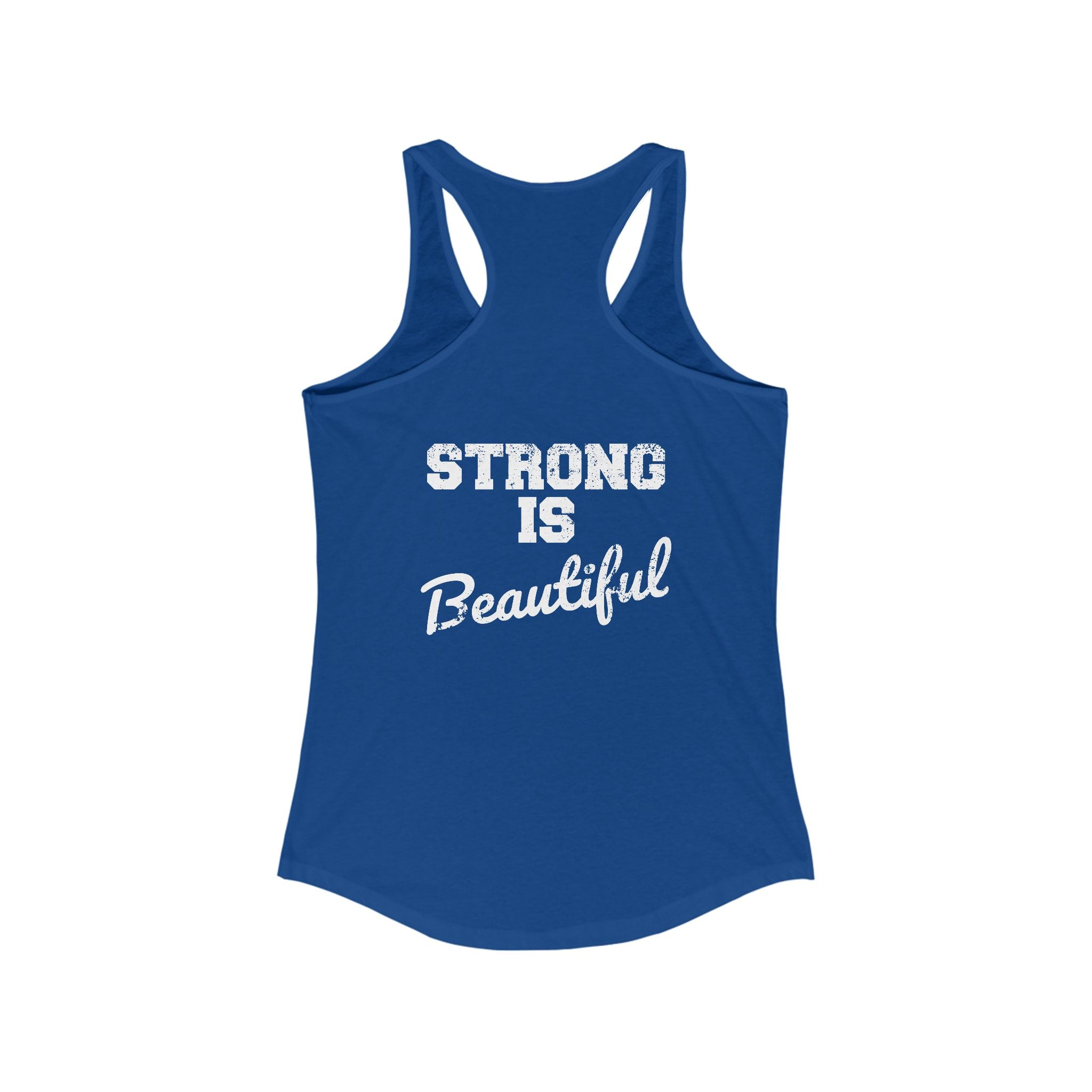 Strong Is Beautiful - Women's Ideal Racerback Tank - Classic Logo - (BEST SELLER)