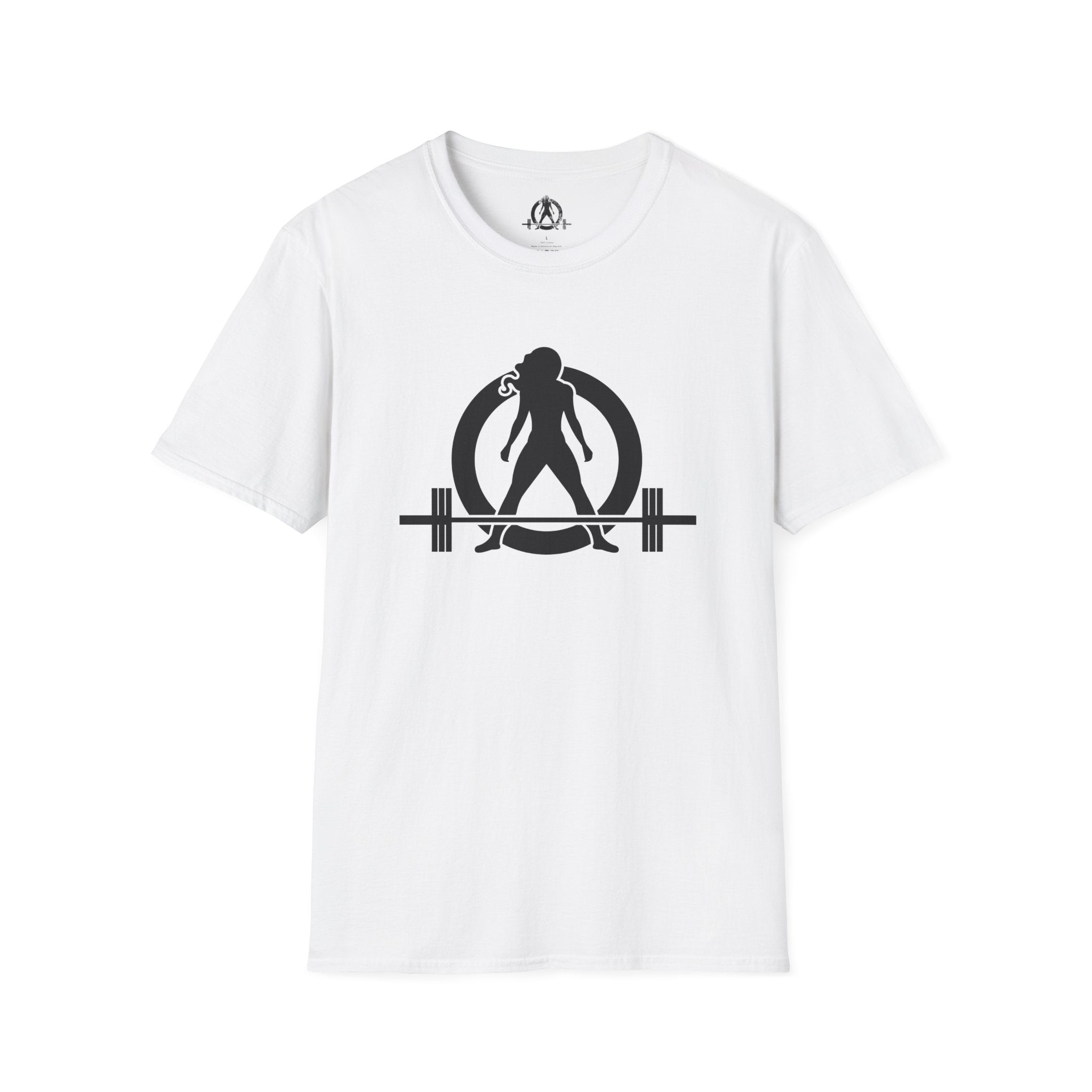 Iron Sharpens Iron - Unisex Softstyle T-Shirt - Black Logo Front & Back