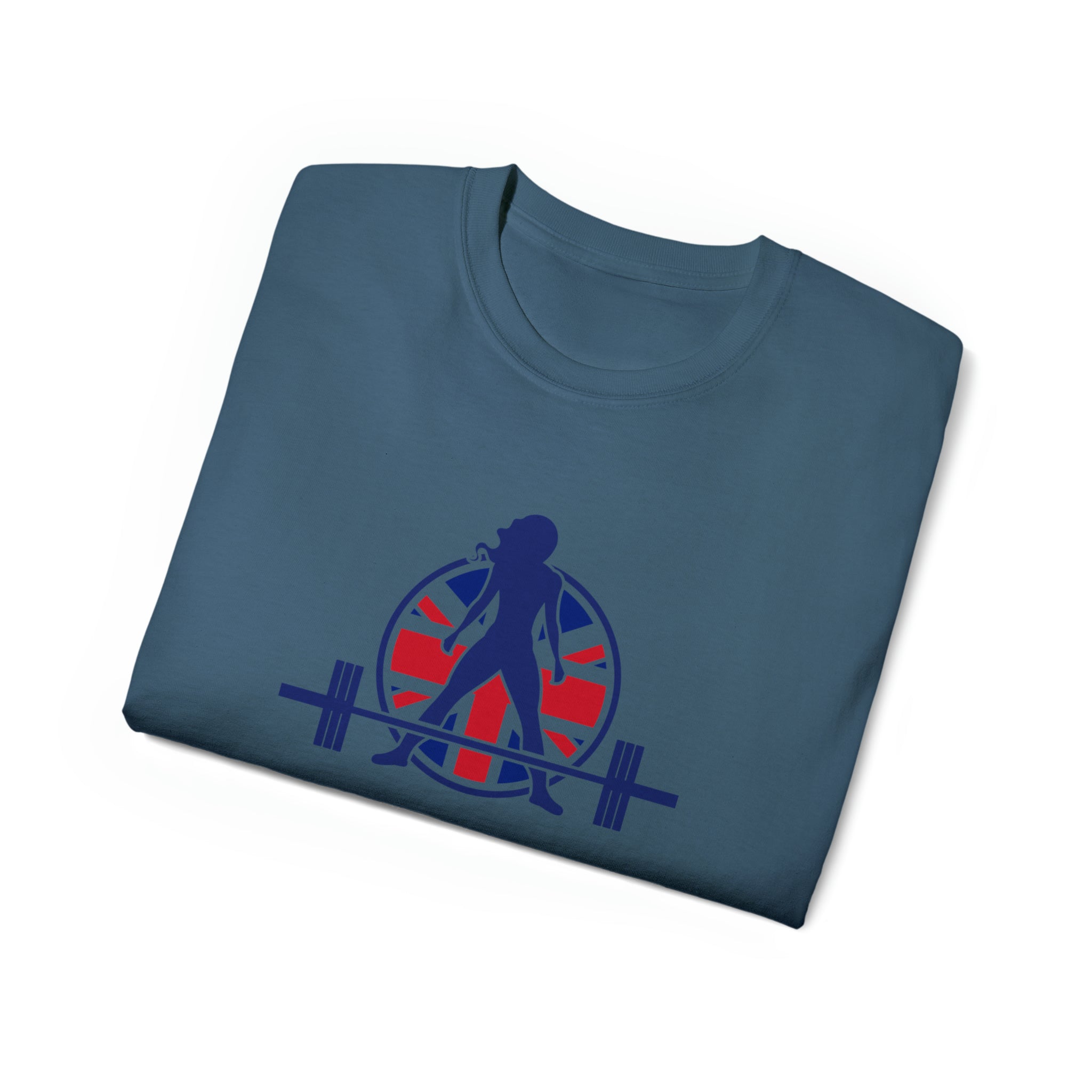 Unisex Ultra Cotton Tee - UK Logo Light - Plain Back