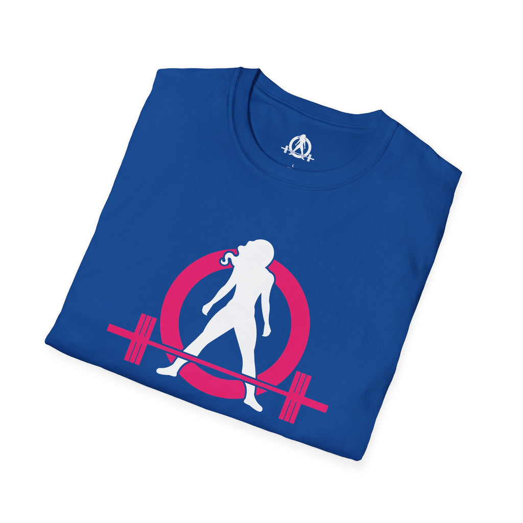 Strong Is Beautiful  - Unisex Softstyle T-Shirt - White Print on on back.
