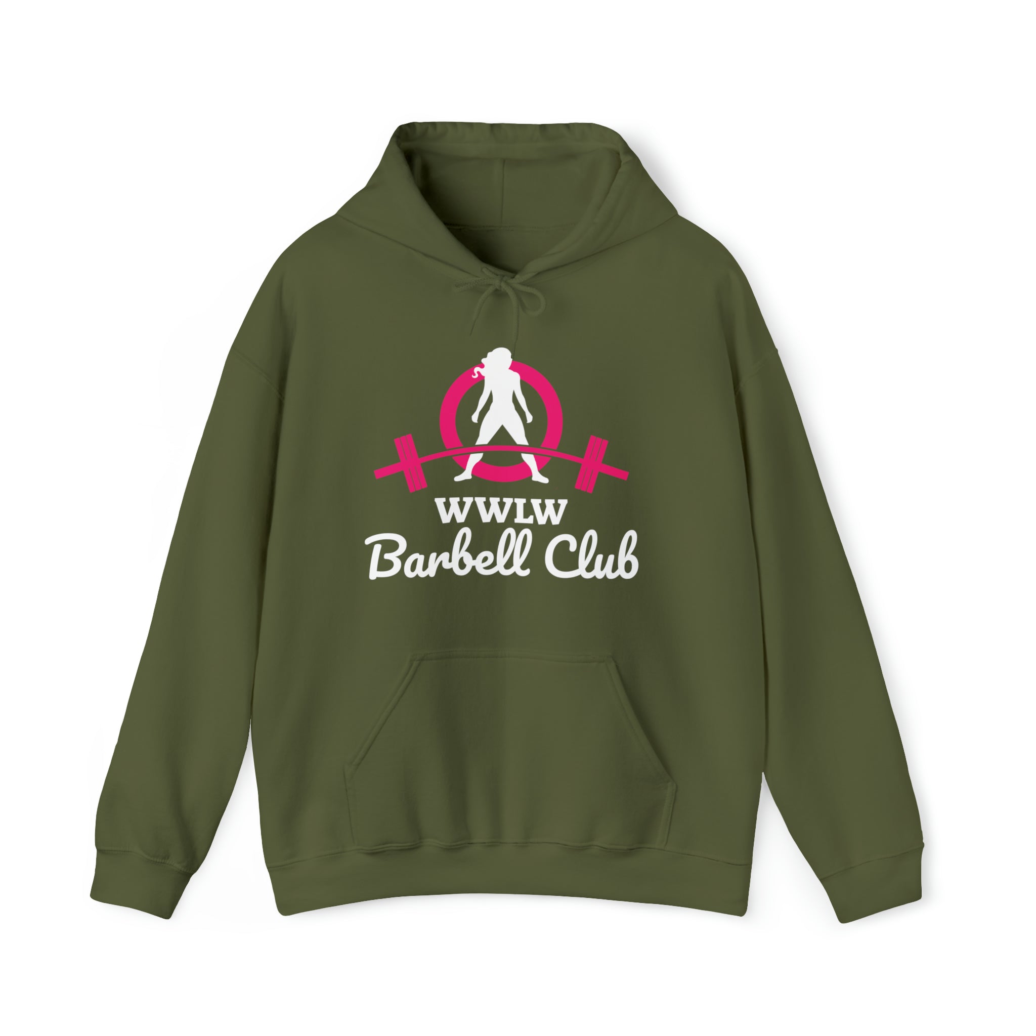 Barbell Club Classic Logo - Unisex Heavy Blend Hooded Sweatshirt