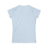 Barbell Club - Women's Softstyle Tee - White Logo