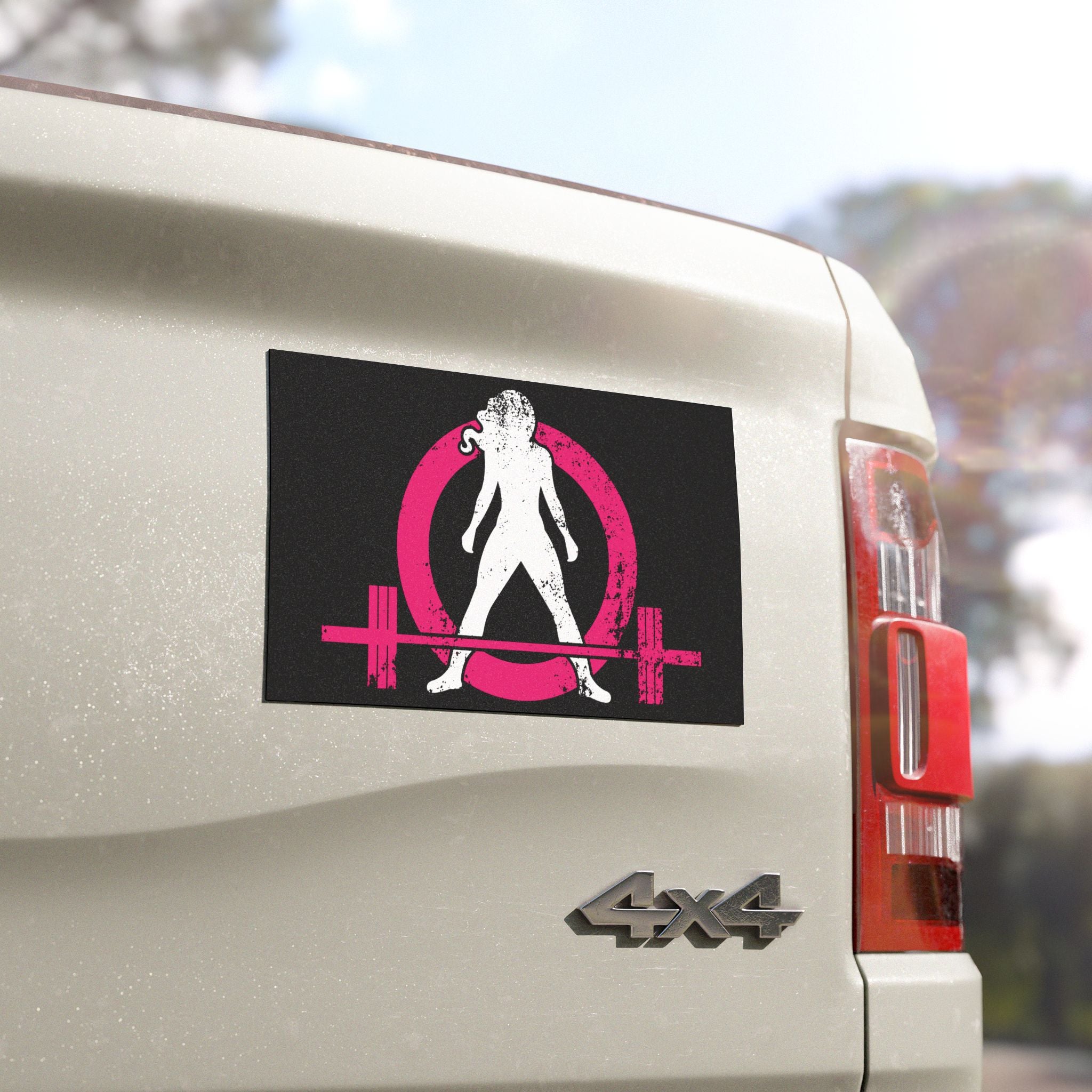 Car Magnets - Distressed Logo - 7.5'' × 4.5''